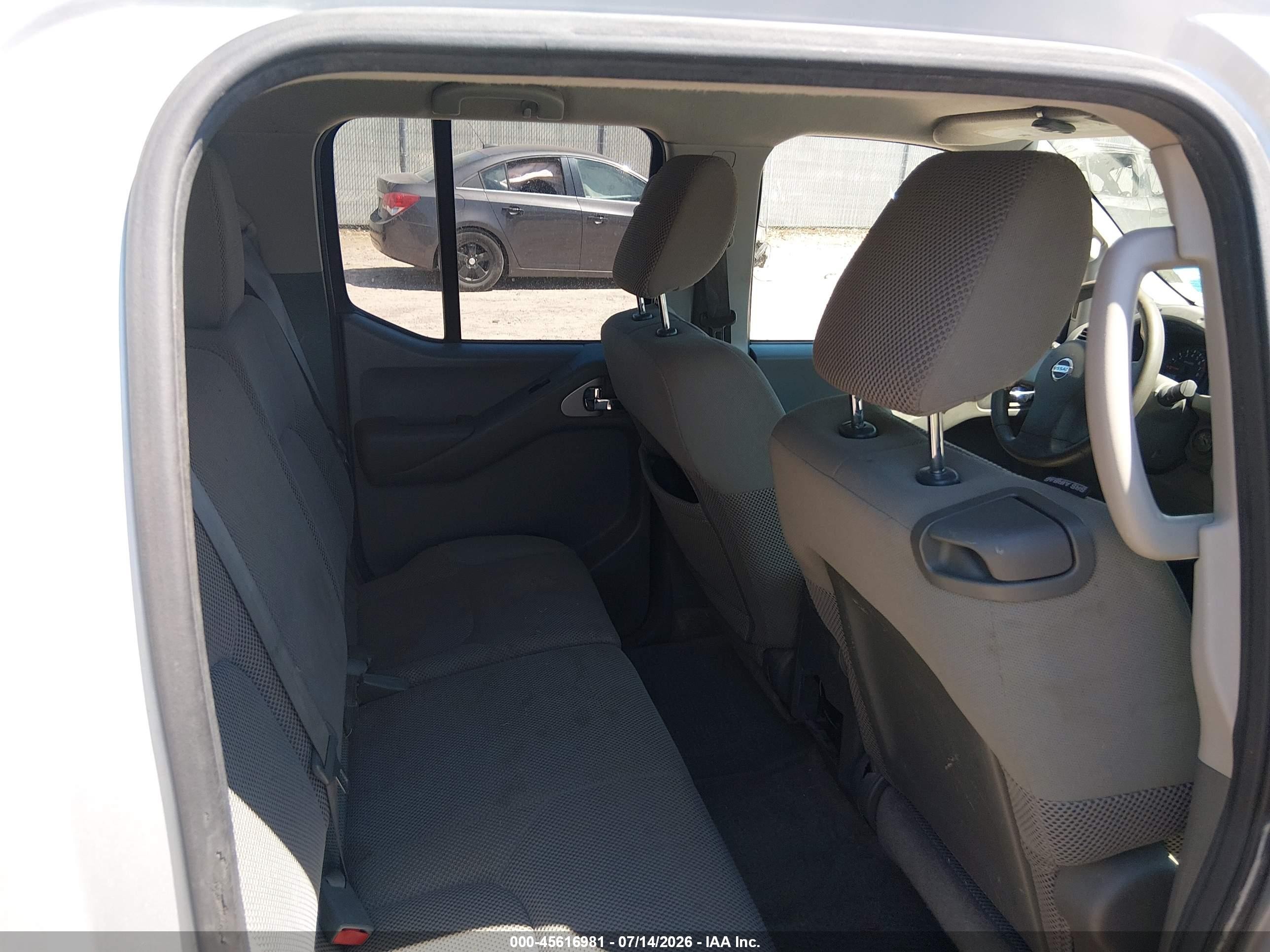 2012 Nissan Frontier Sv Silver vin: 1N6AD0FV7CC407146