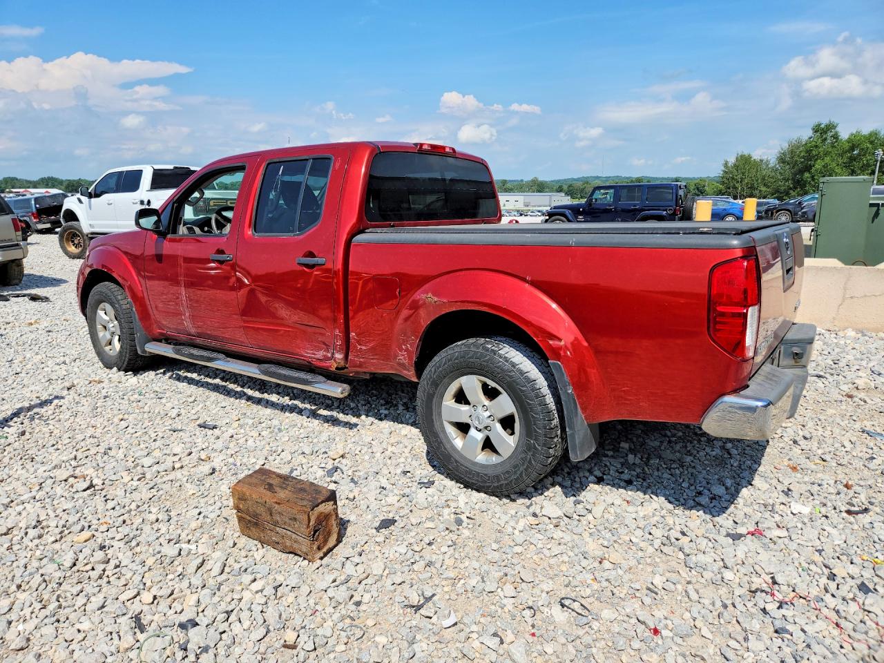 2012 Nissan Frontier Sv V6 Red vin: 1N6AD0FV7CC409348