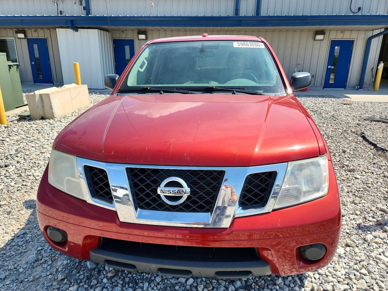 2012 Nissan Frontier Sv V6 Red vin: 1N6AD0FV7CC409348
