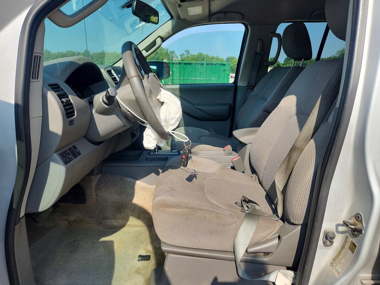 2012 Nissan Frontier Sv V6 Silver vin: 1N6AD0FV7CC475110