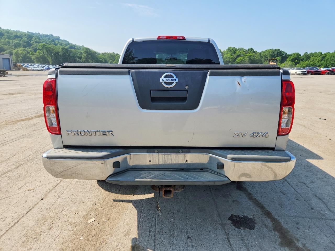 2012 Nissan Frontier Sv V6 Silver vin: 1N6AD0FV7CC475110