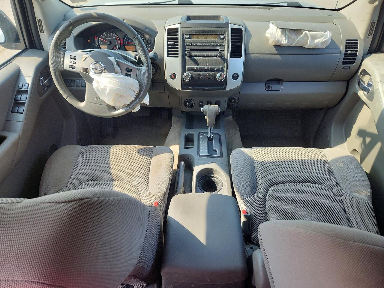 2012 Nissan Frontier Sv V6 Silver vin: 1N6AD0FV7CC475110