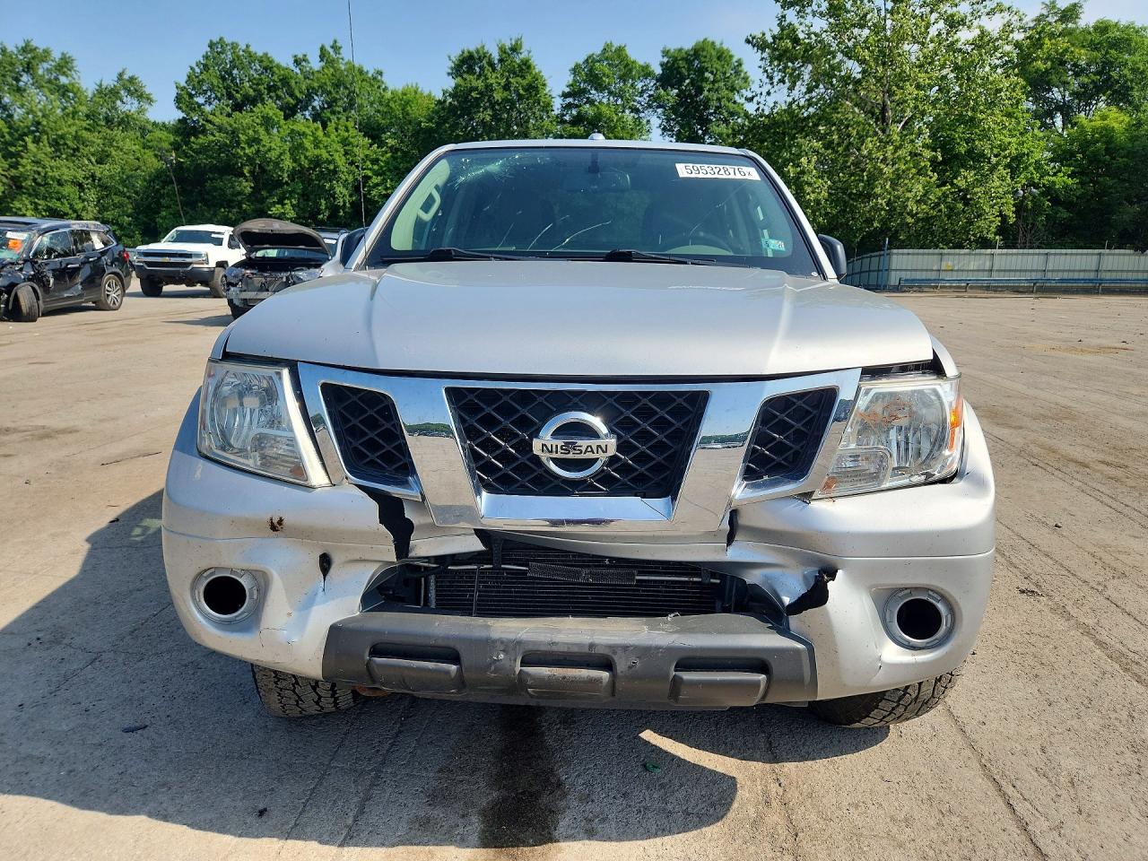 2012 Nissan Frontier Sv V6 Silver vin: 1N6AD0FV7CC475110