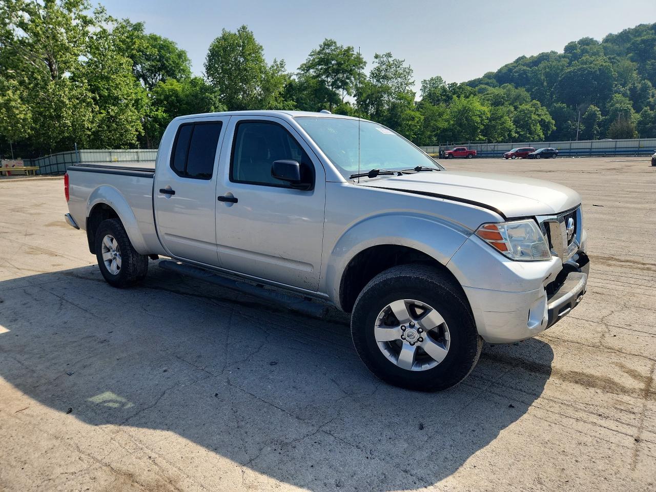 2012 Nissan Frontier Sv V6 Silver vin: 1N6AD0FV7CC475110