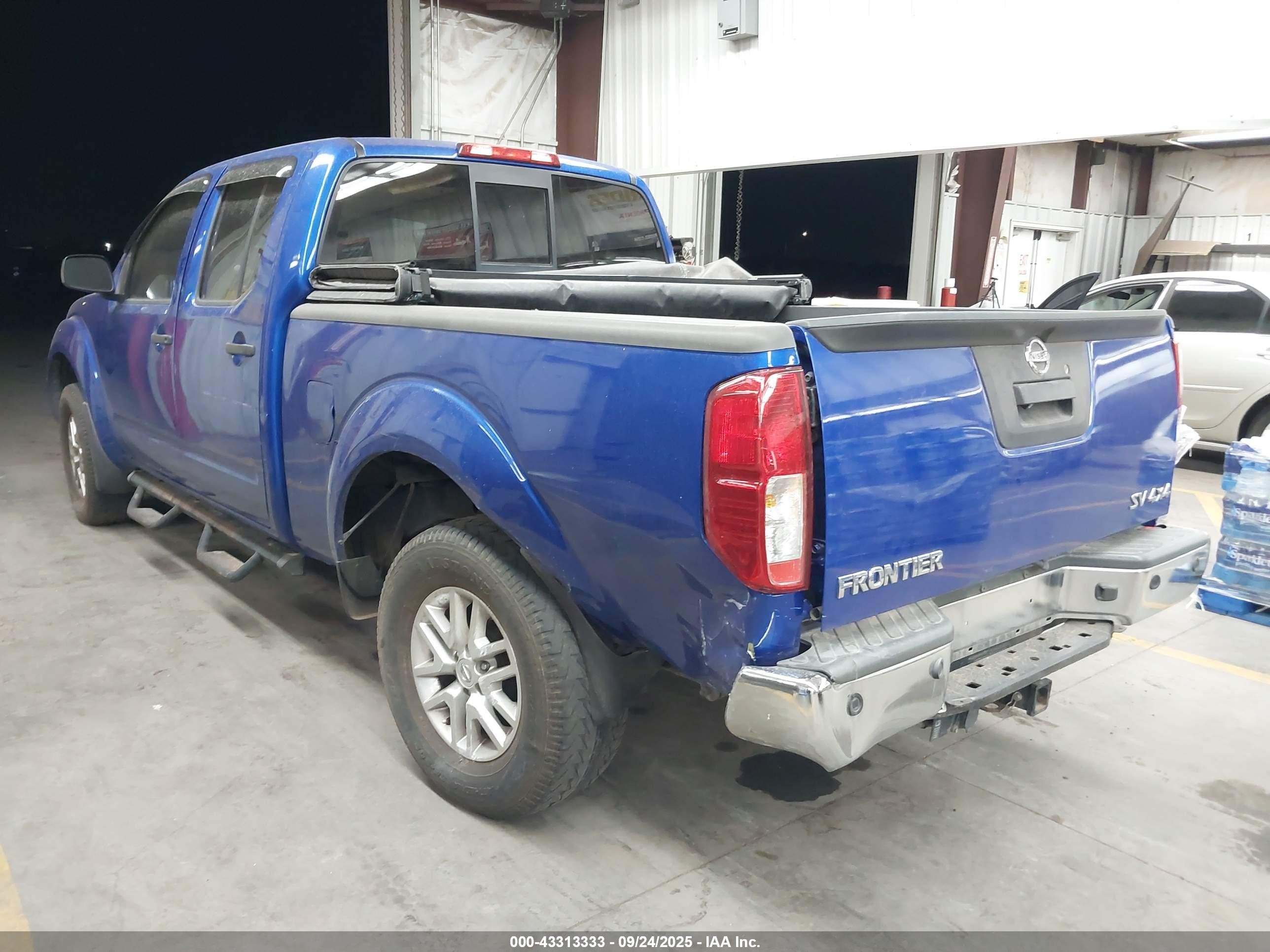 2014 Nissan Frontier Sv Blue vin: 1N6AD0FV7EN731754