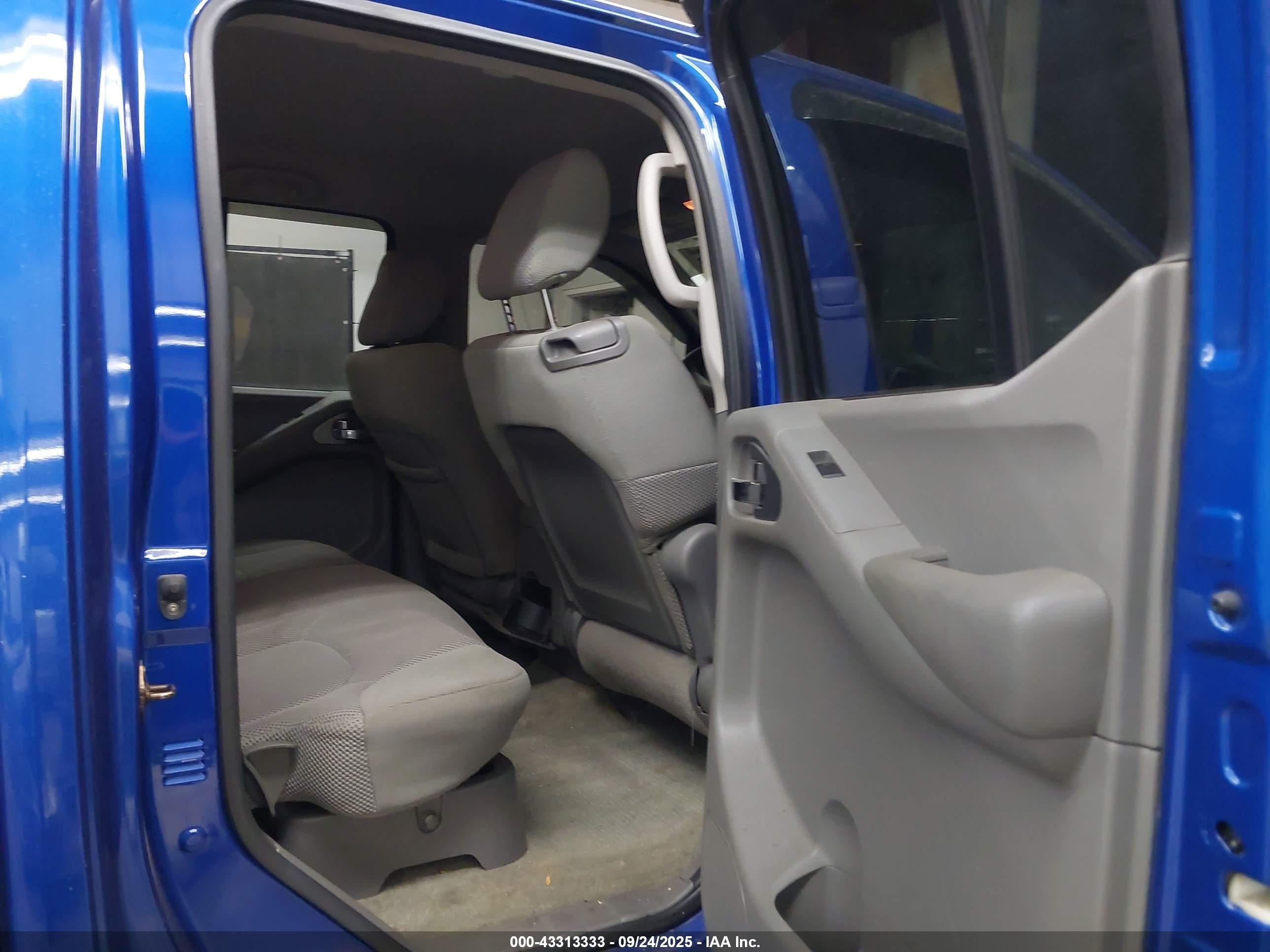 2014 Nissan Frontier Sv Blue vin: 1N6AD0FV7EN731754