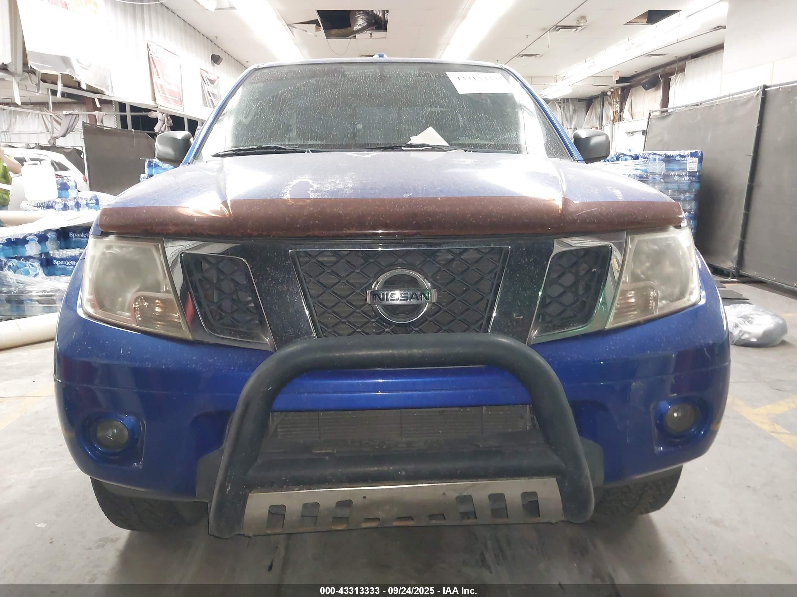 2014 Nissan Frontier Sv Blue vin: 1N6AD0FV7EN731754