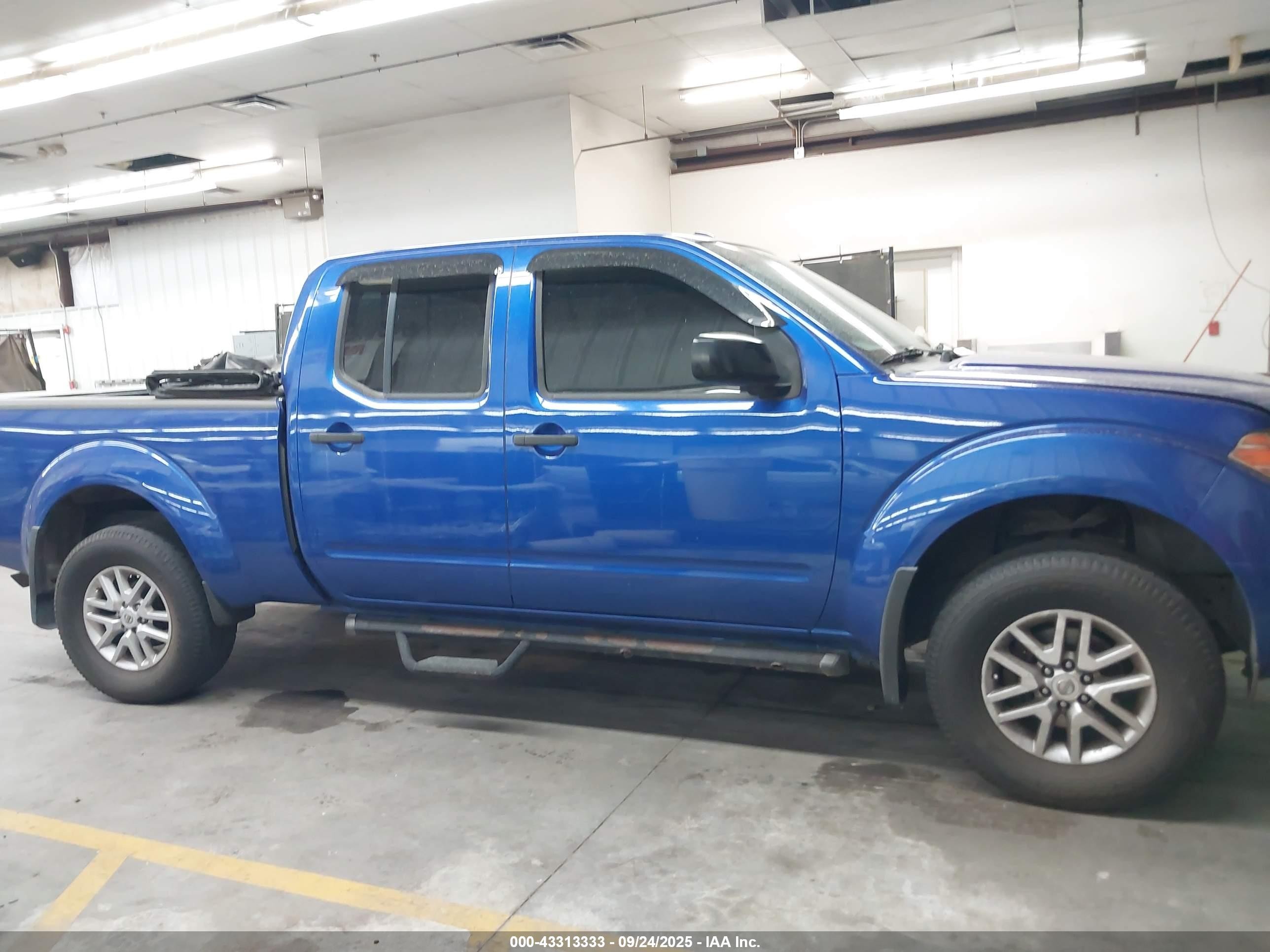 2014 Nissan Frontier Sv Blue vin: 1N6AD0FV7EN731754