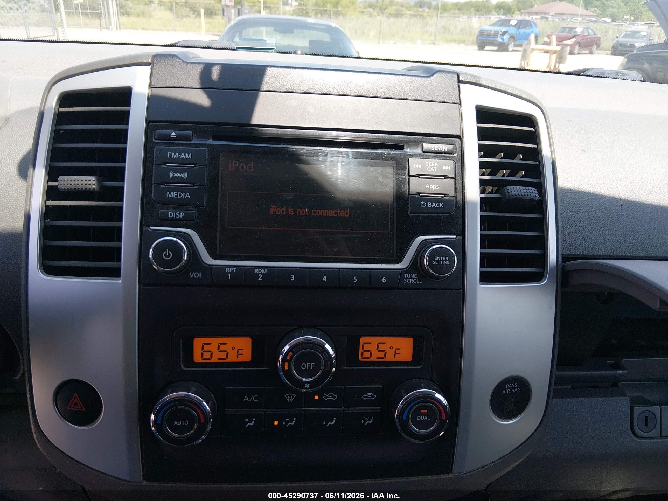 2015 Nissan Frontier Sv Silver vin: 1N6AD0FV7FN703115