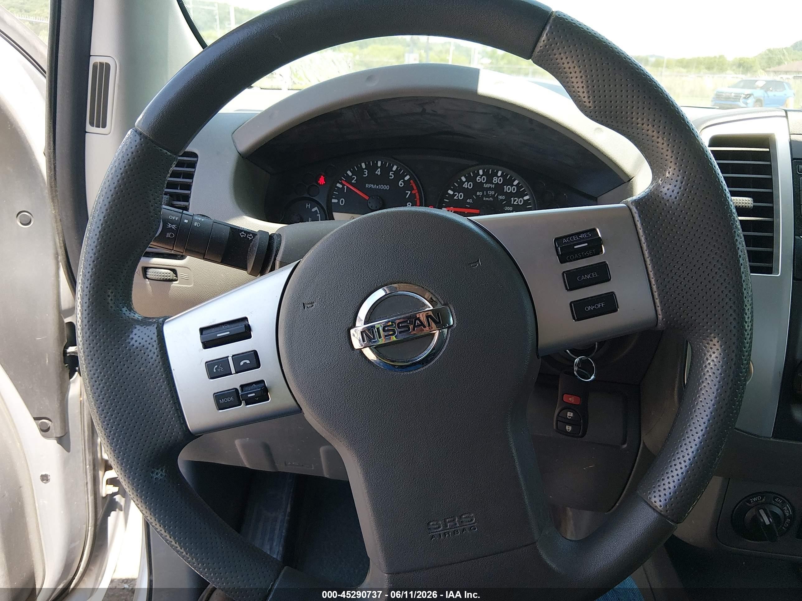 2015 Nissan Frontier Sv Silver vin: 1N6AD0FV7FN703115