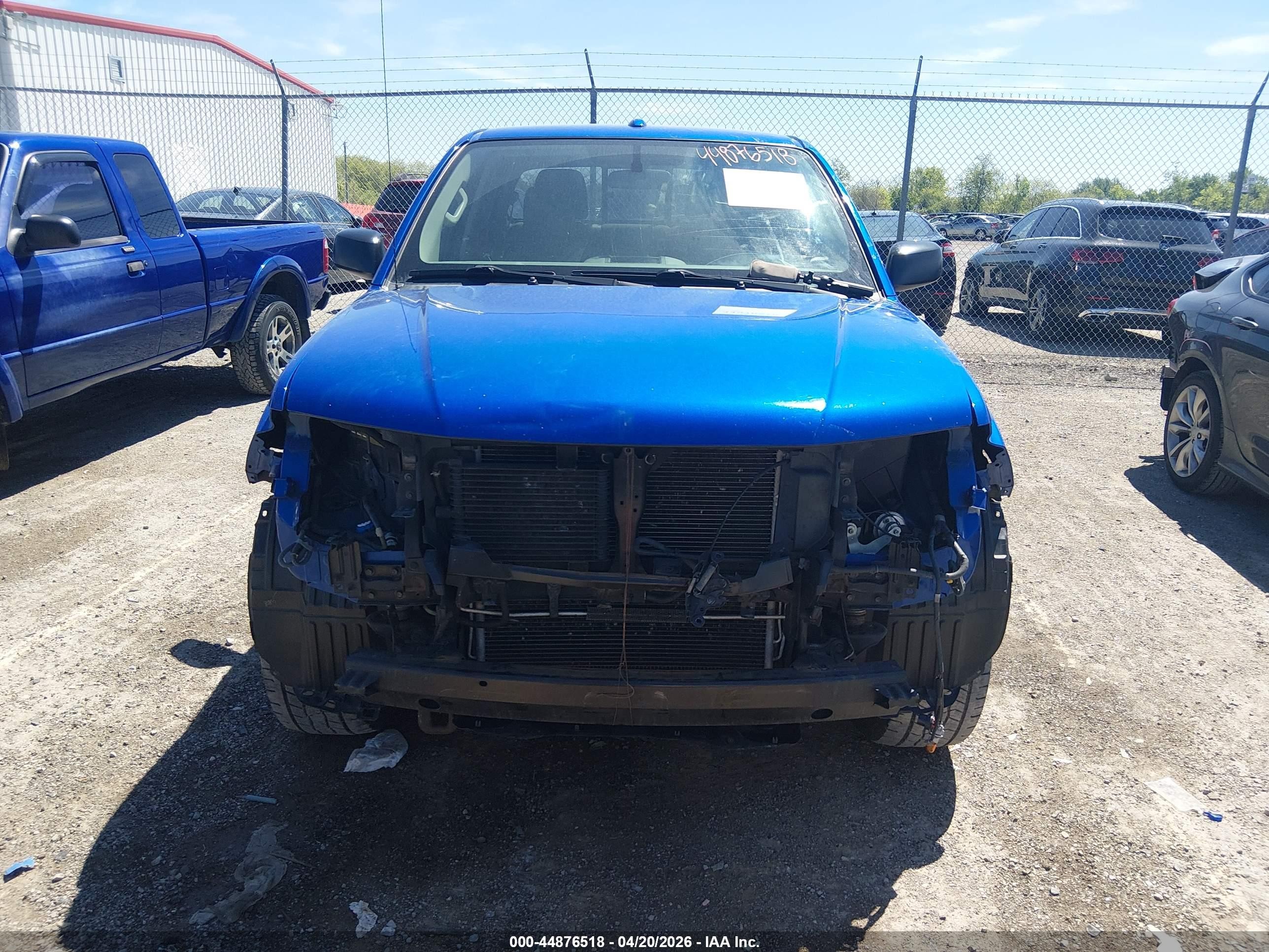 2015 Nissan Frontier Sl/sv Blue vin: 1N6AD0FV7FN718441