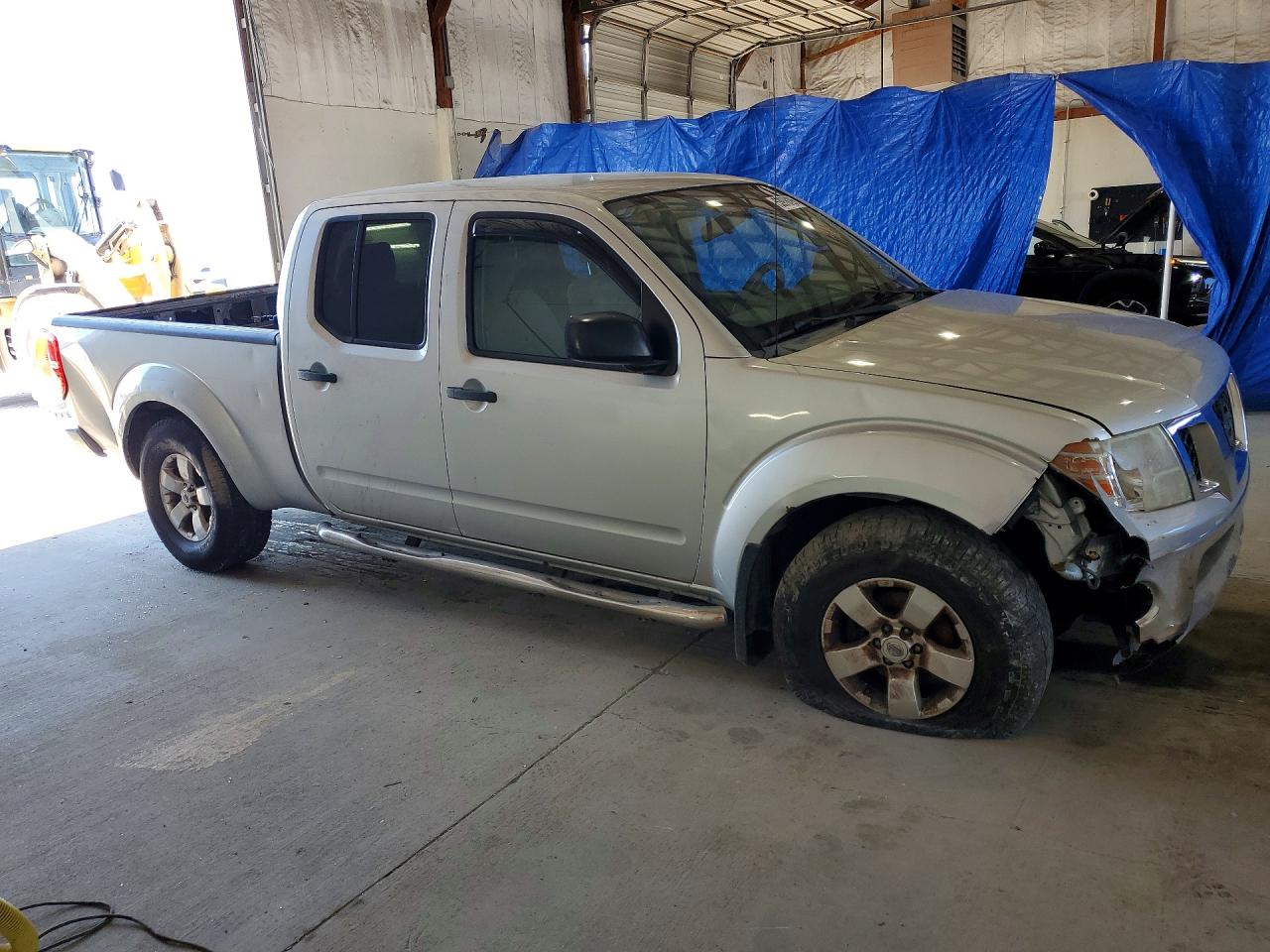 2010 Nissan Frontier Se V6 Silver vin: 1N6AD0FV8AC426687