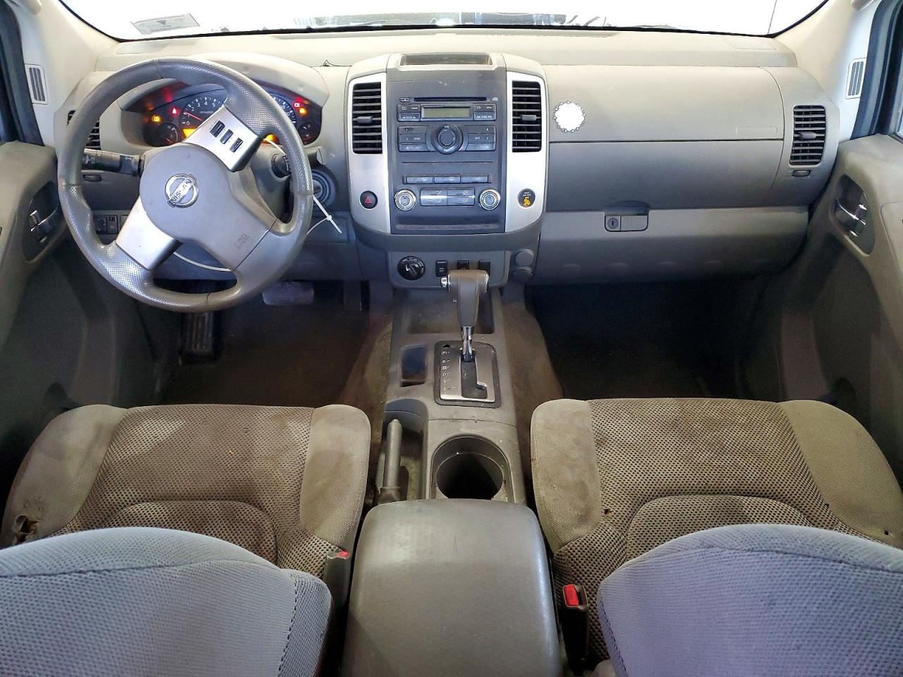 2010 Nissan Frontier Se V6 Silver vin: 1N6AD0FV8AC426687