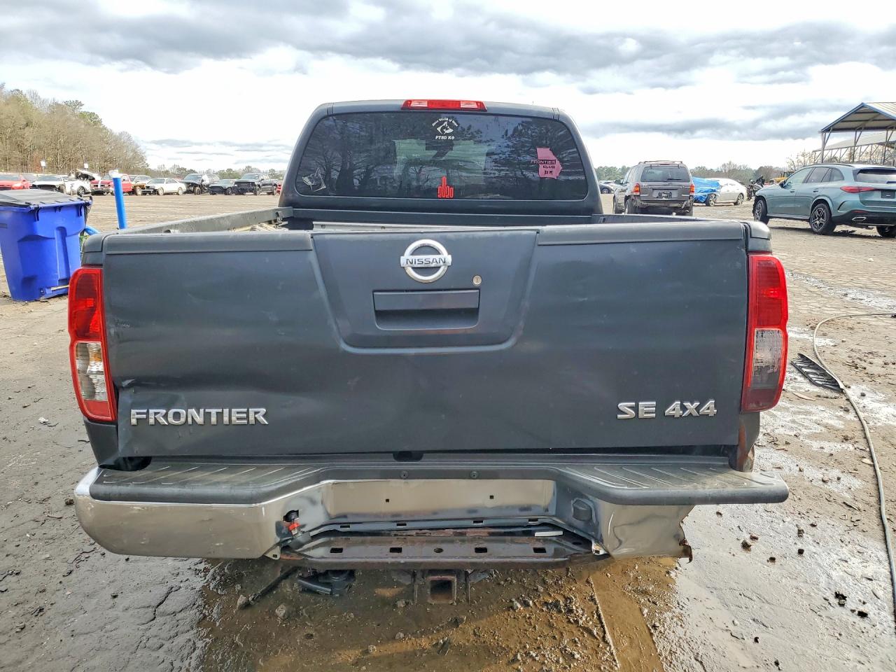 2010 Nissan Frontier Se V6 Charcoal vin: 1N6AD0FV9AC409574