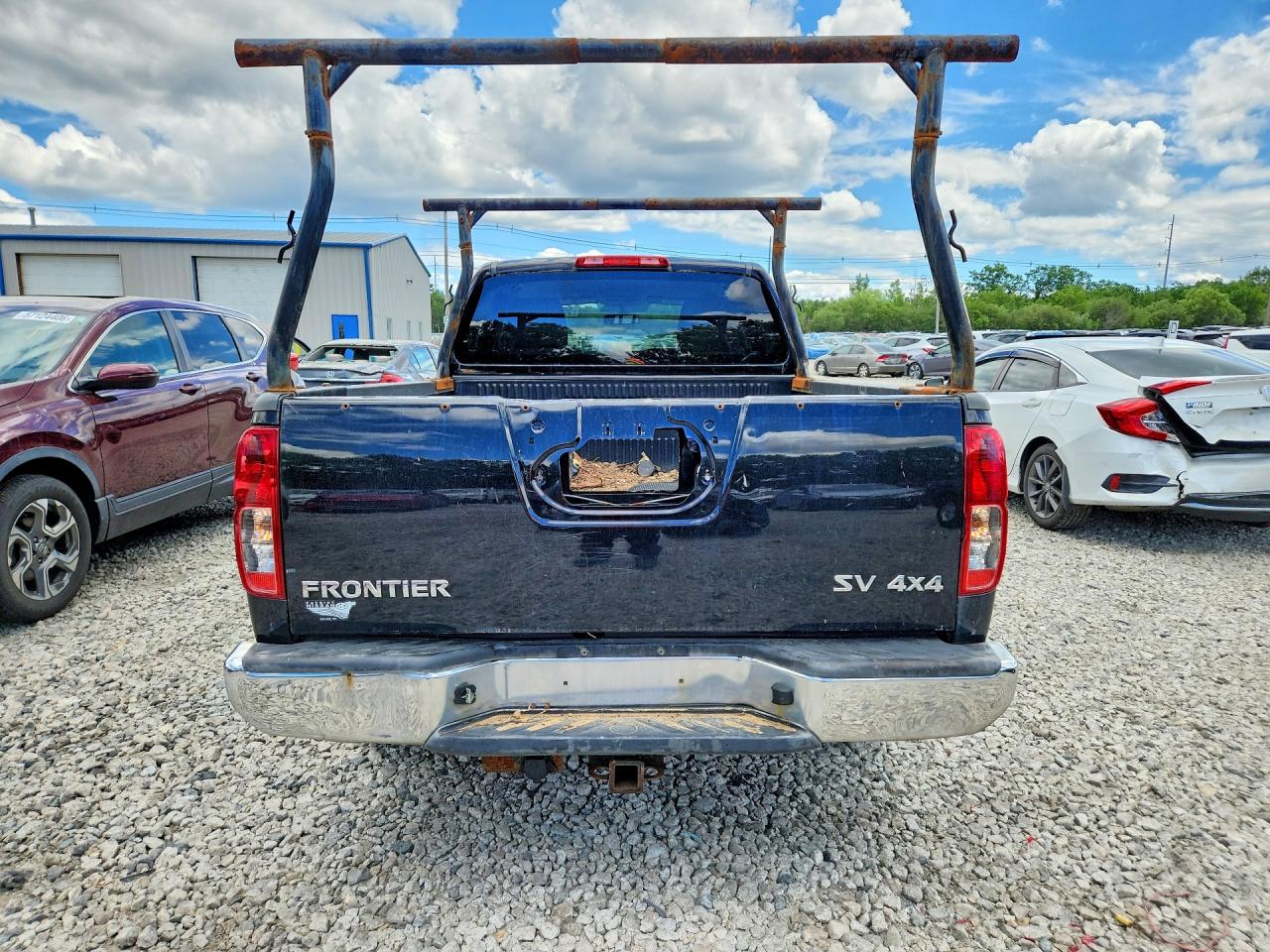 2013 Nissan Frontier Sv Black vin: 1N6AD0FV9DN714887