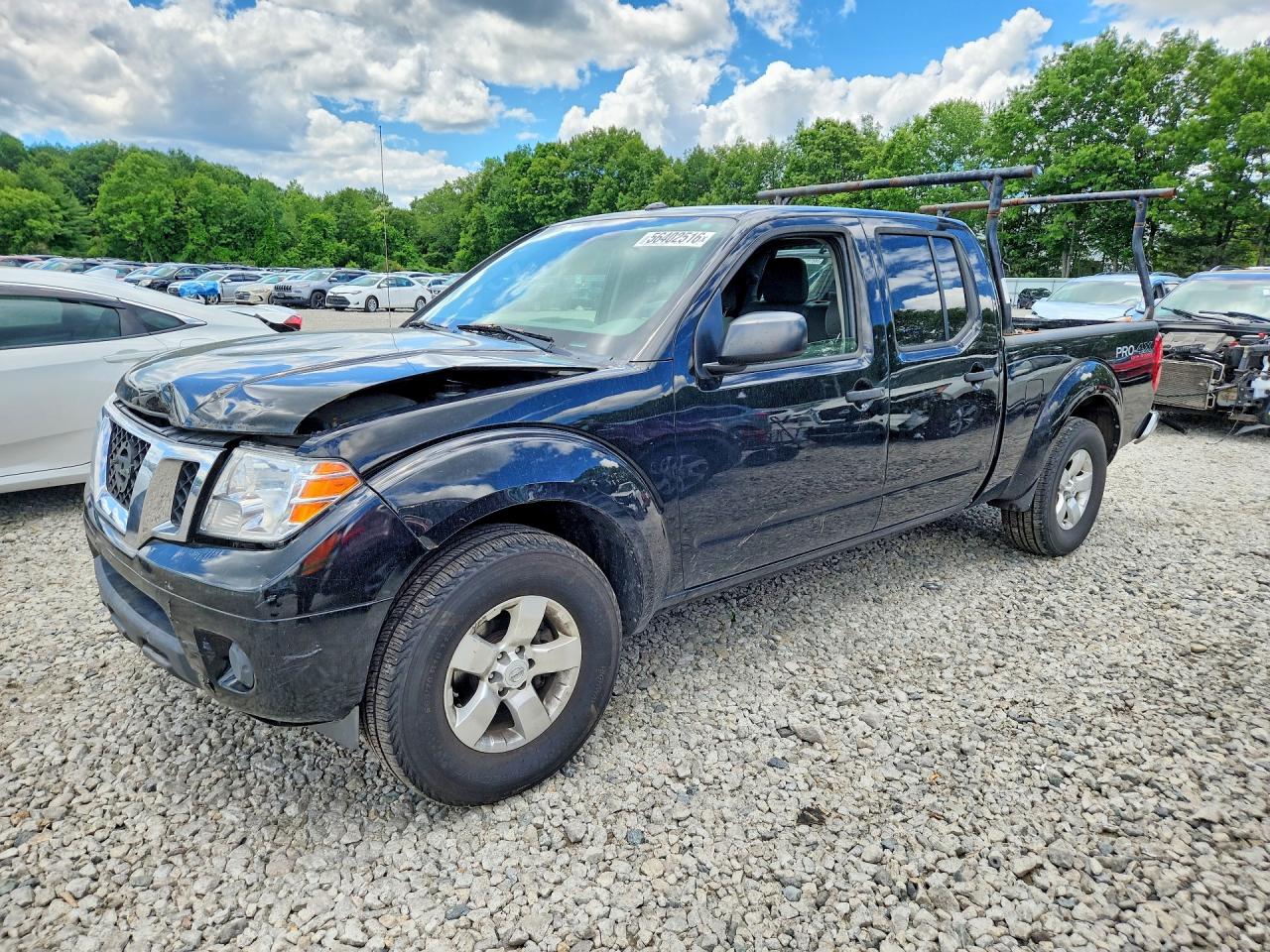 2013 Nissan Frontier Sv Black vin: 1N6AD0FV9DN714887