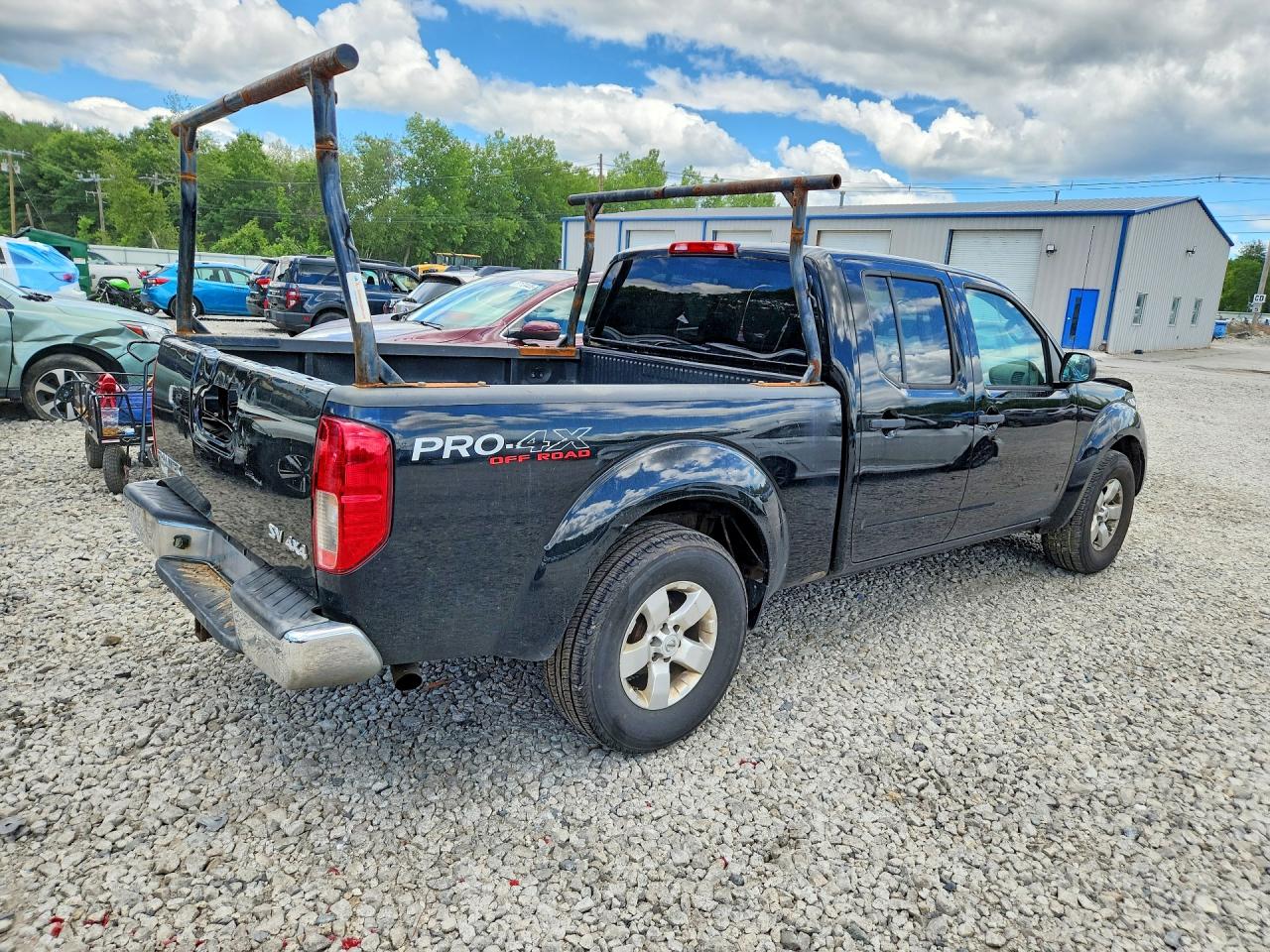 2013 Nissan Frontier Sv Black vin: 1N6AD0FV9DN714887