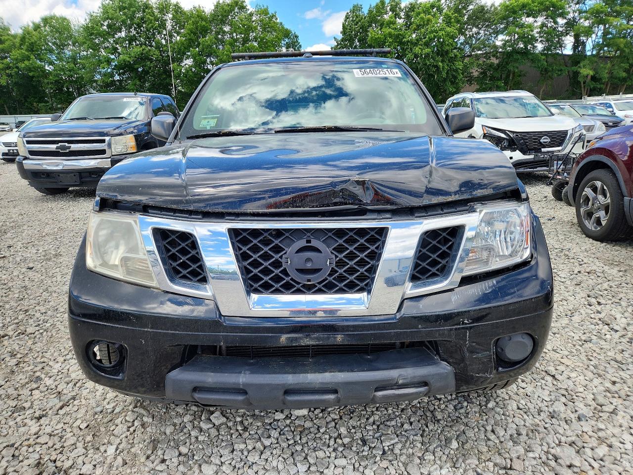2013 Nissan Frontier Sv Black vin: 1N6AD0FV9DN714887