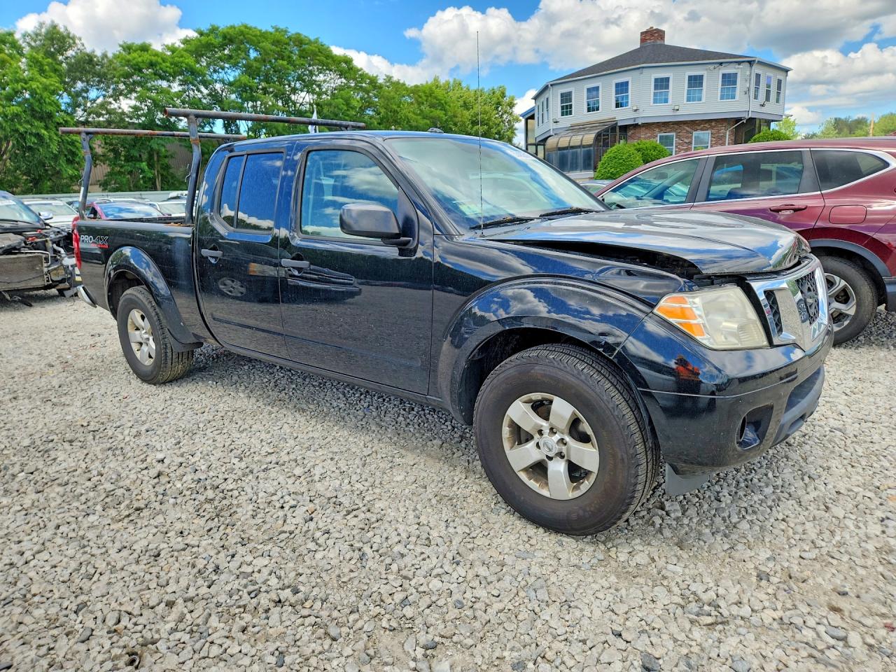 2013 Nissan Frontier Sv Black vin: 1N6AD0FV9DN714887
