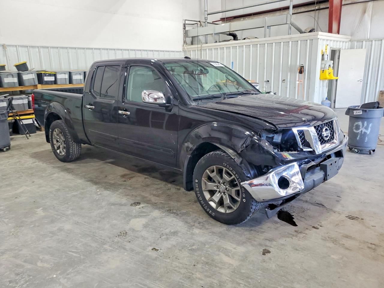 2015 Nissan Frontier Sl Black vin: 1N6AD0FV9FN713208