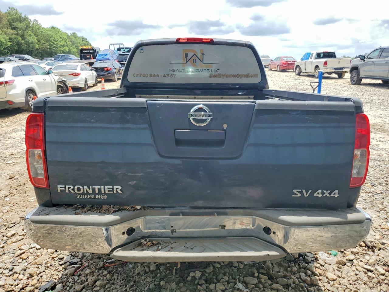 2012 Nissan Frontier Sv V6 Серый vin: 1N6AD0FVXCC437838