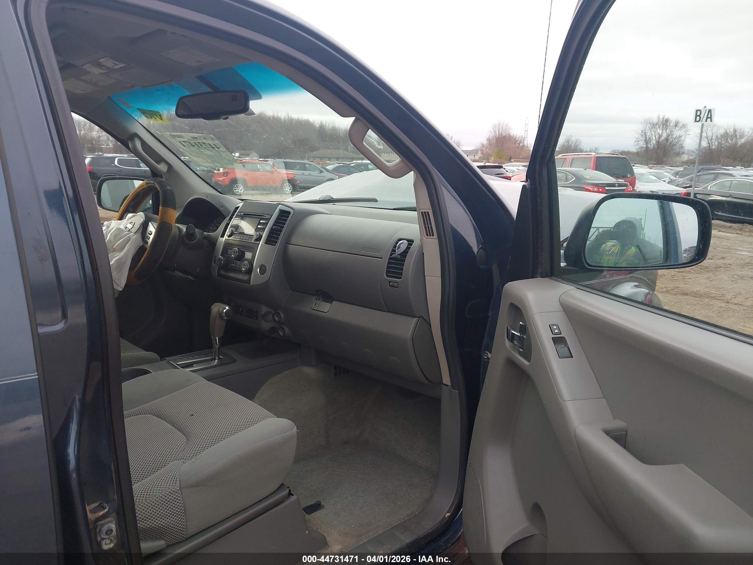 2014 Nissan Frontier Sv Blue vin: 1N6AD0FVXEN766823