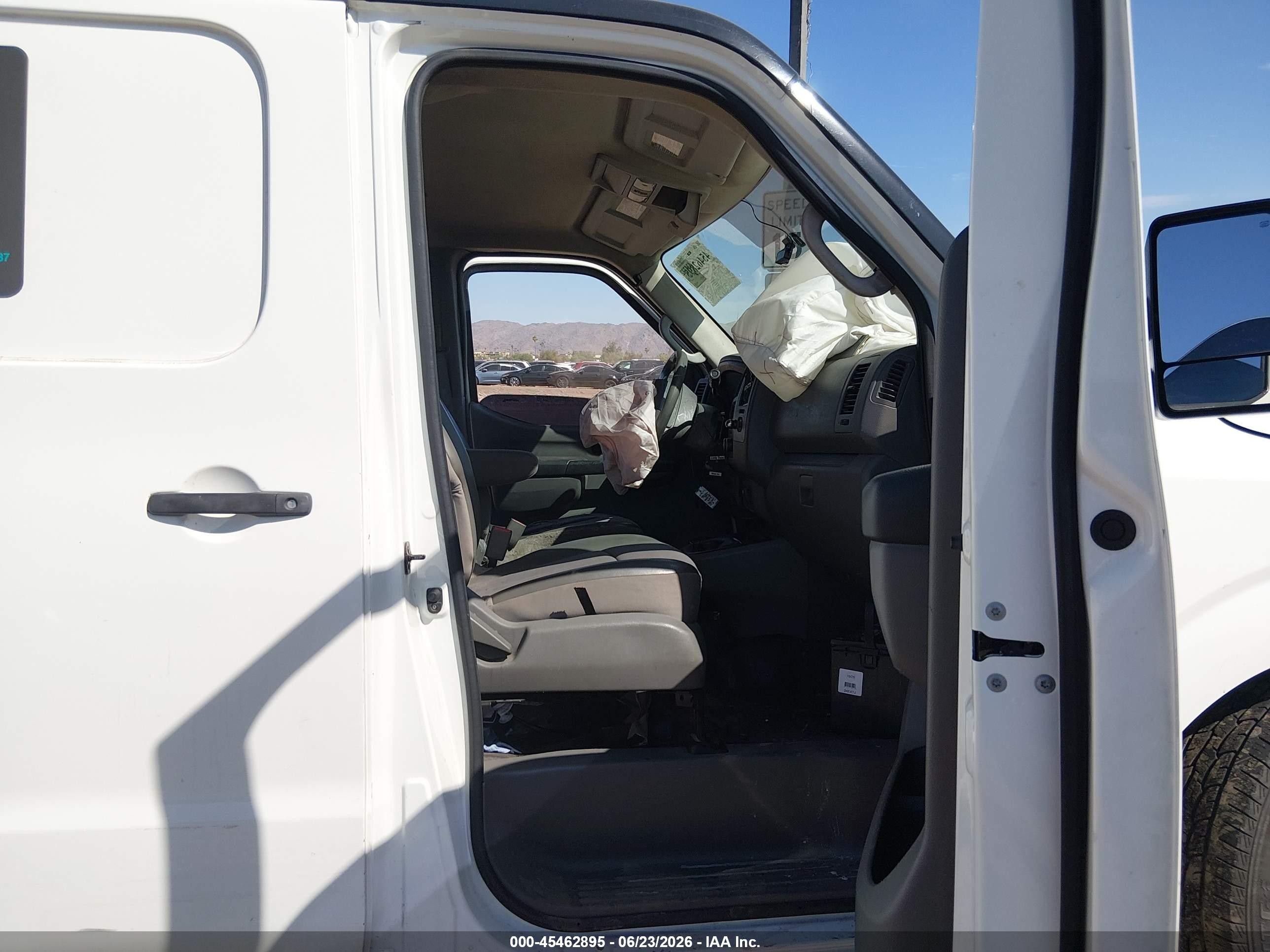 2014 Nissan Nv Cargo Nv2500 Hd S V8 White vin: 1N6AF0KX2EN108186