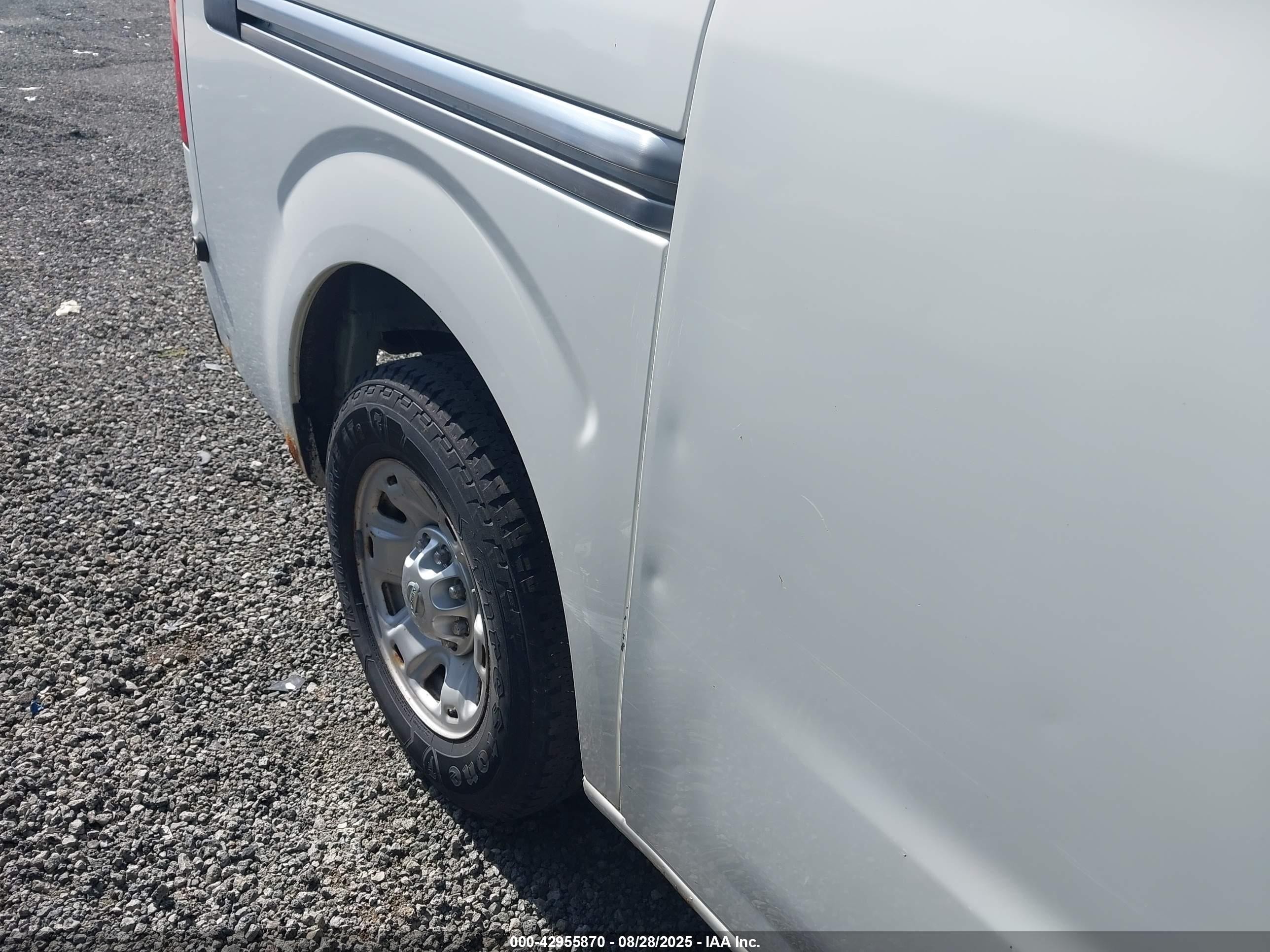 2012 Nissan Nv 2500 Nv2500 Hd S V8 White vin: 1N6AF0KX9CN101720