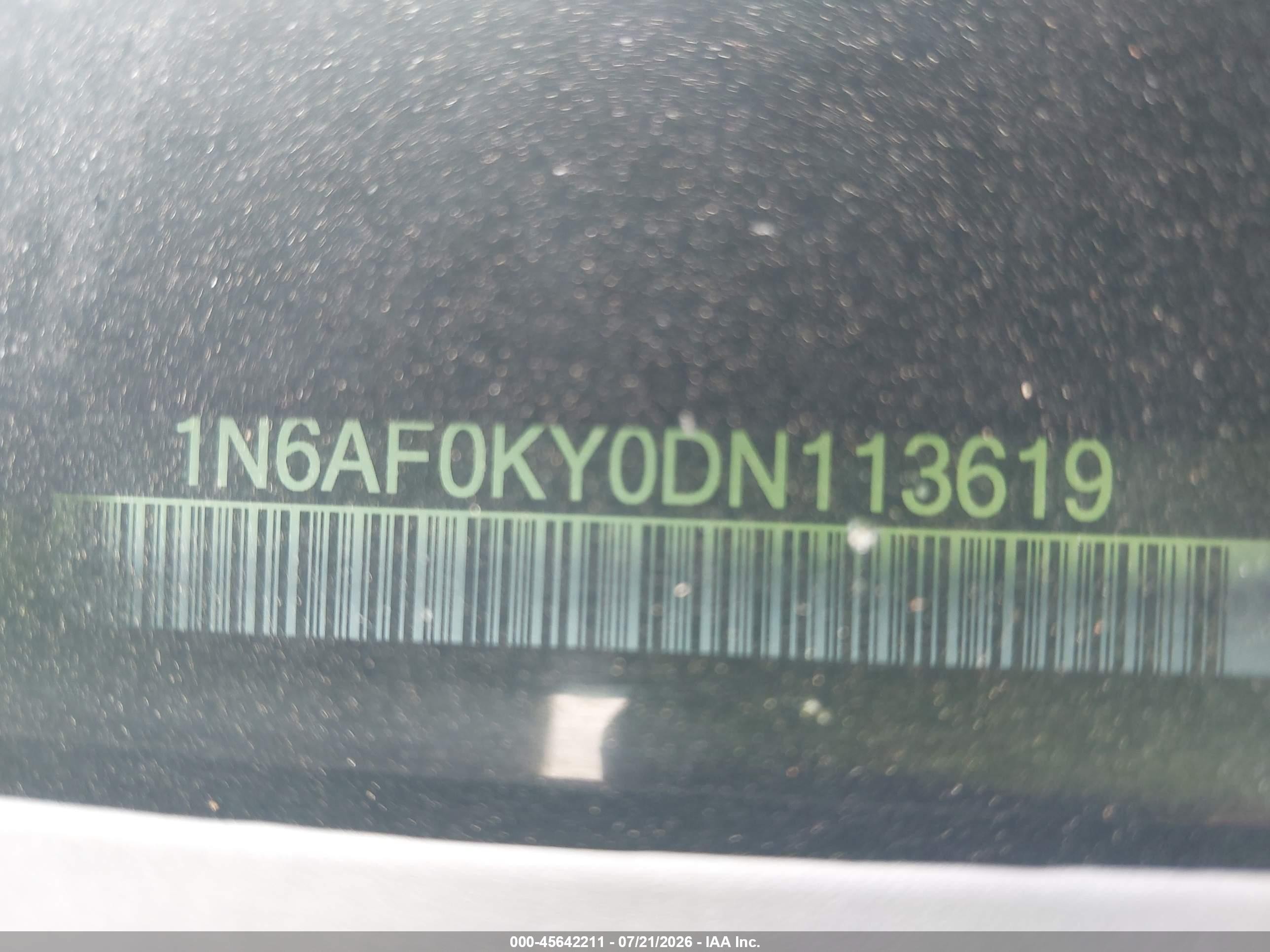 2013 Nissan Nv Cargo Nv2500 Hd Sv V8 White vin: 1N6AF0KY0DN113619