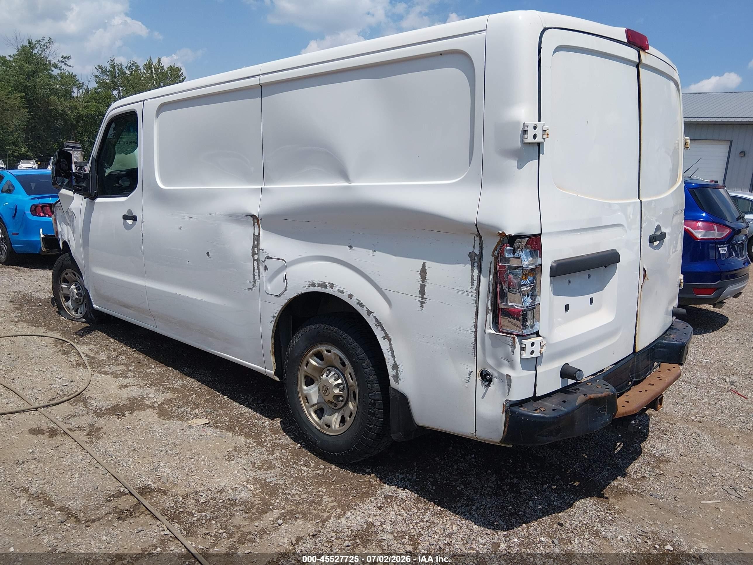 2015 Nissan Nv Cargo Nv3500 Hd Sv V8 White vin: 1N6AF0KY0FN804118