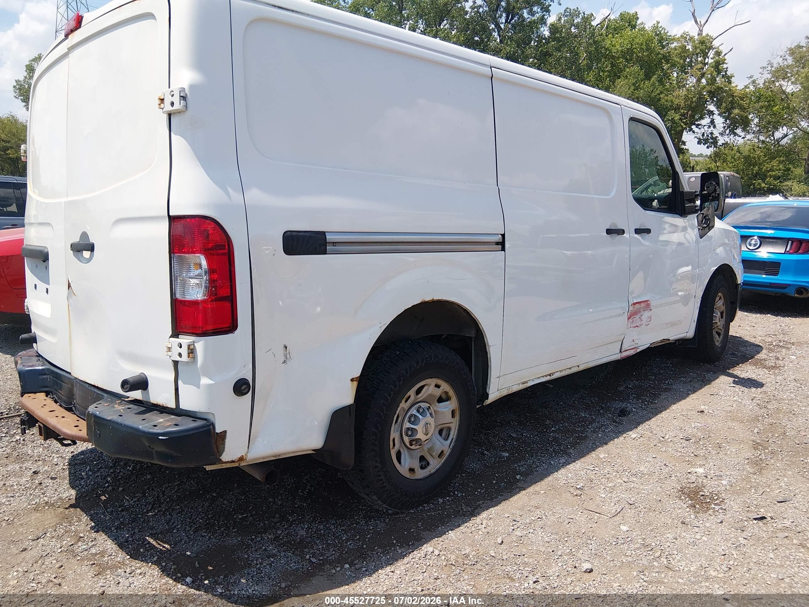 2015 Nissan Nv Cargo Nv3500 Hd Sv V8 White vin: 1N6AF0KY0FN804118