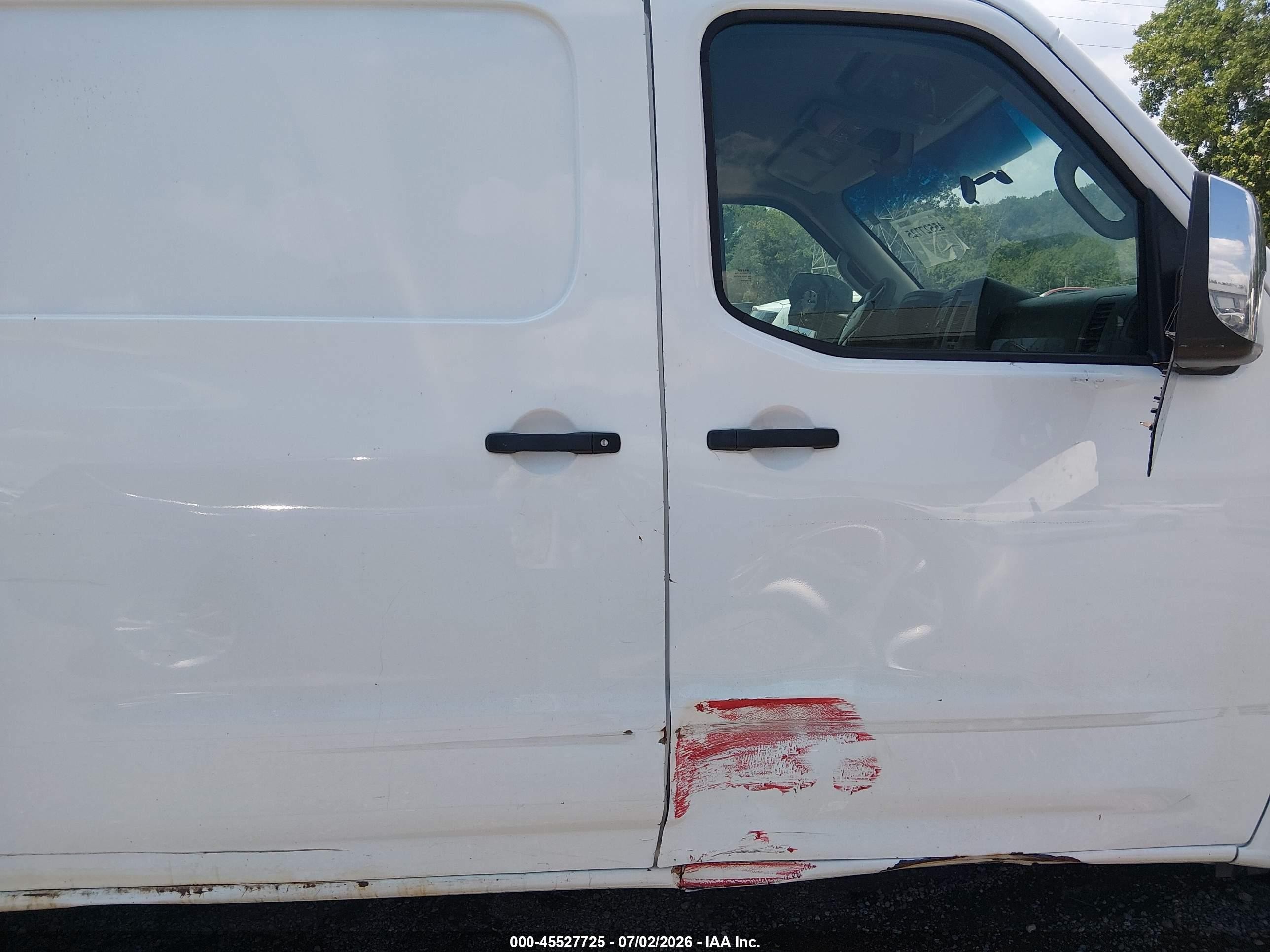 2015 Nissan Nv Cargo Nv3500 Hd Sv V8 White vin: 1N6AF0KY0FN804118