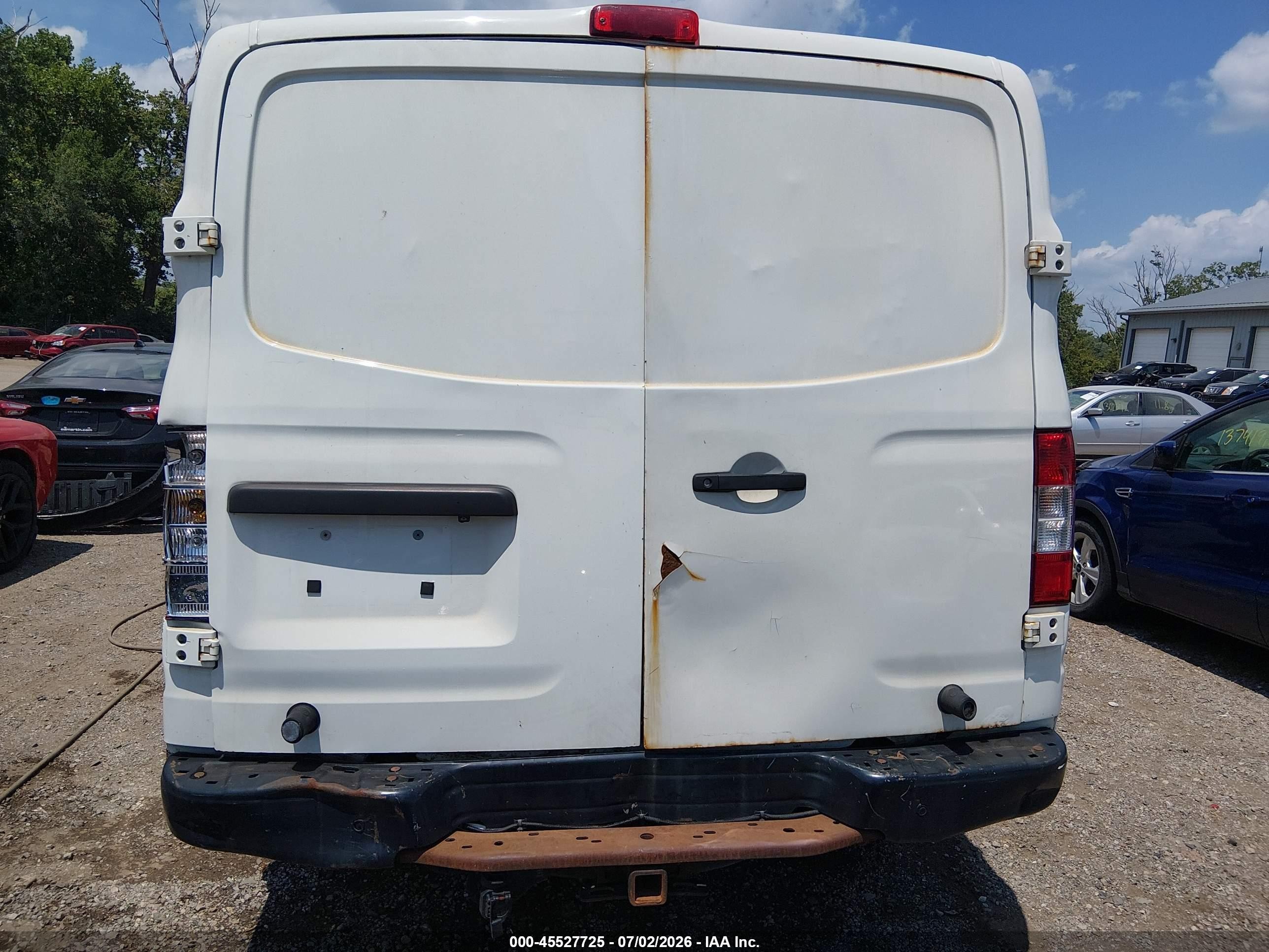 2015 Nissan Nv Cargo Nv3500 Hd Sv V8 White vin: 1N6AF0KY0FN804118