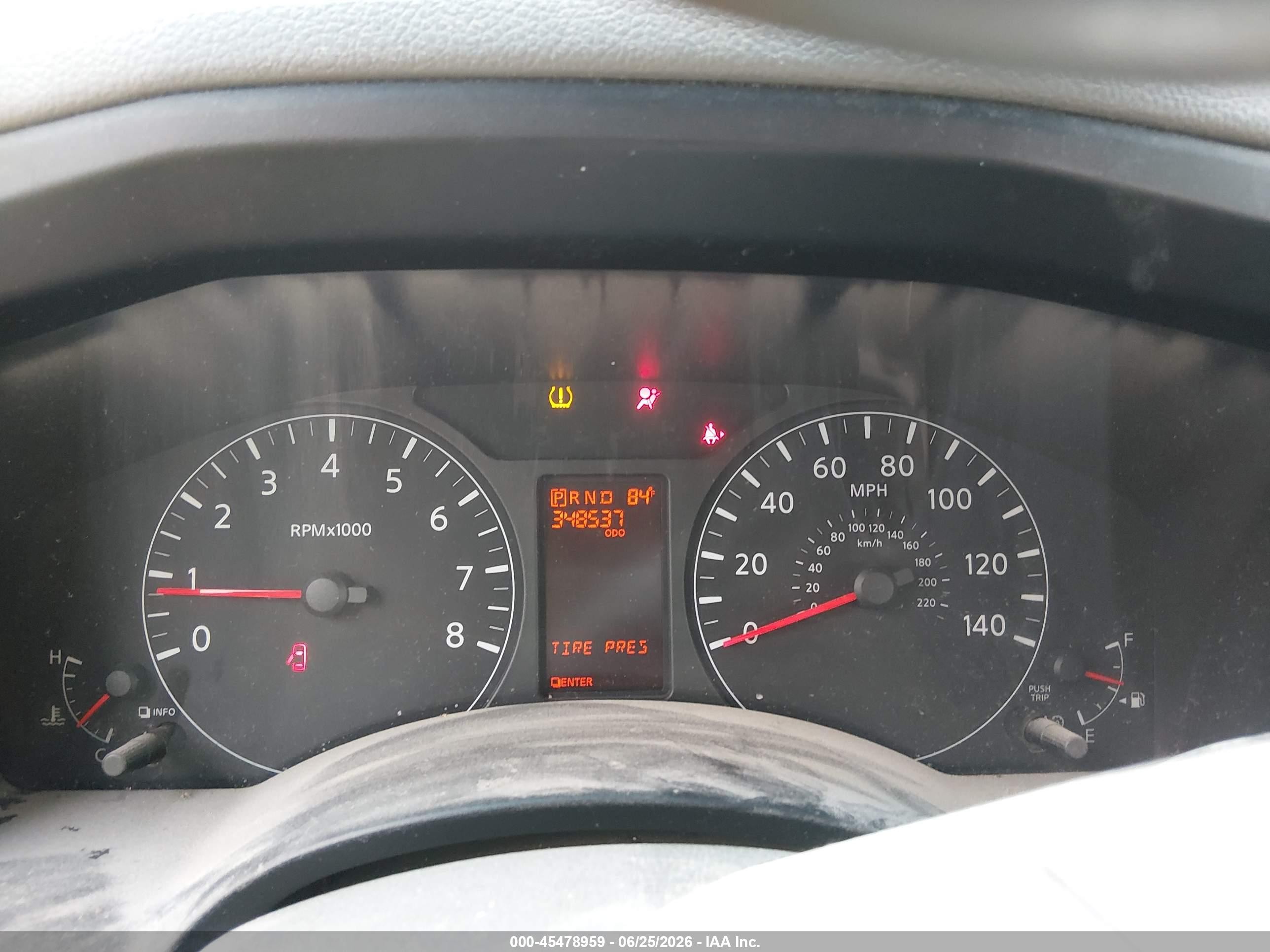2015 Nissan Nv Cargo Nv2500 Hd Sl V8 White vin: 1N6AF0KY1FN802460