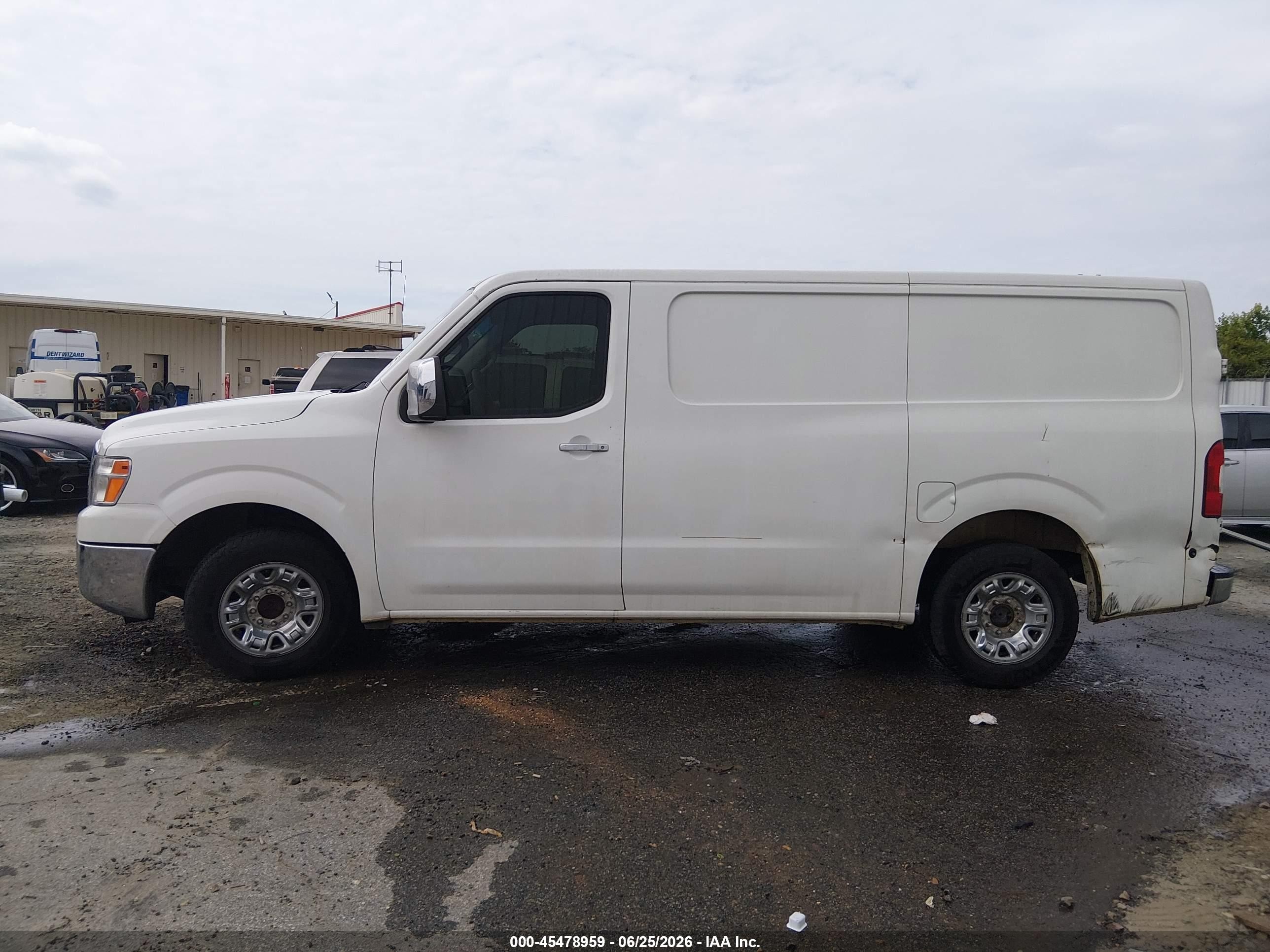 2015 Nissan Nv Cargo Nv2500 Hd Sl V8 White vin: 1N6AF0KY1FN802460