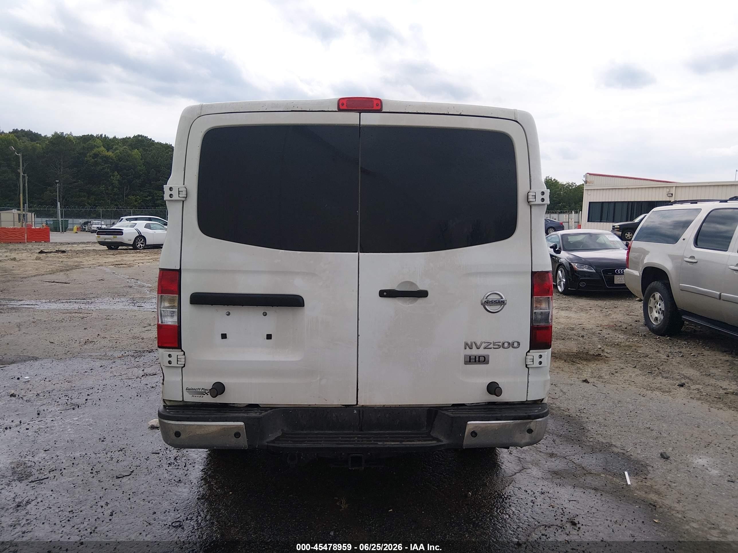 2015 Nissan Nv Cargo Nv2500 Hd Sl V8 White vin: 1N6AF0KY1FN802460