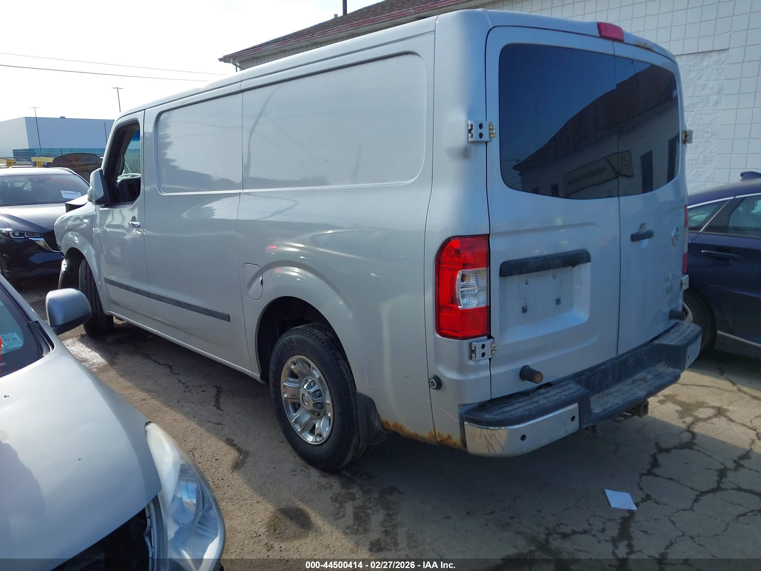 2012 Nissan Nv 2500 Nv2500 Hd Sv V8 White vin: 1N6AF0KY3CN110230
