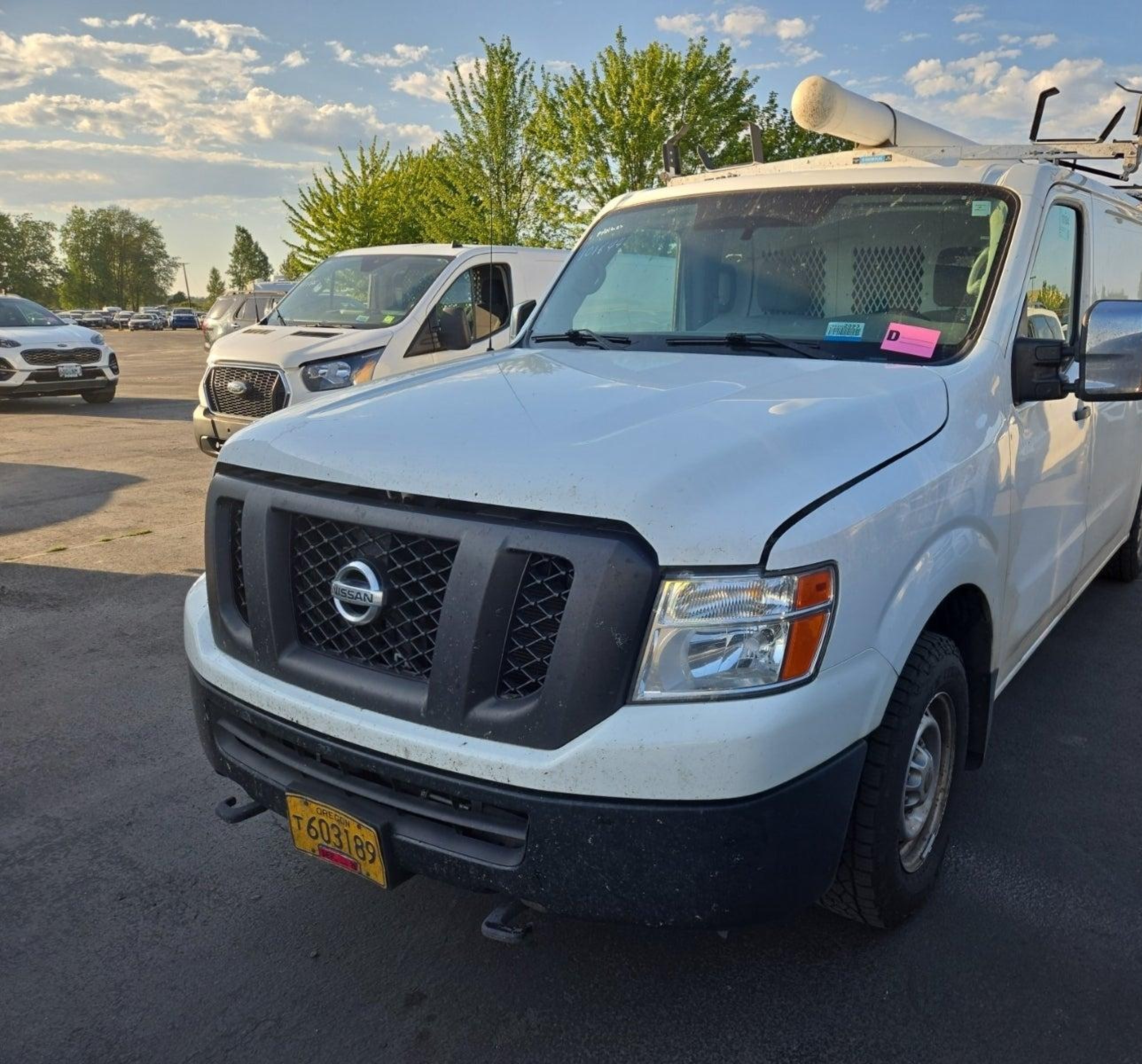 2016 Nissan Nv 2500 S/sv/2500 Sl/s/sv/sl vin: 1N6AF0KY4GN802308