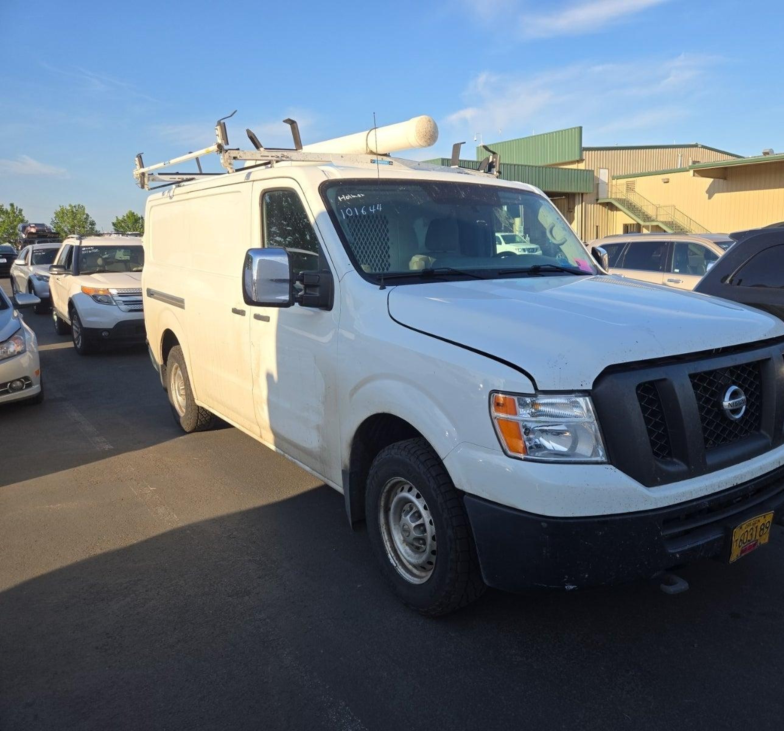 2016 Nissan Nv 2500 S/sv/2500 Sl/s/sv/sl vin: 1N6AF0KY4GN802308
