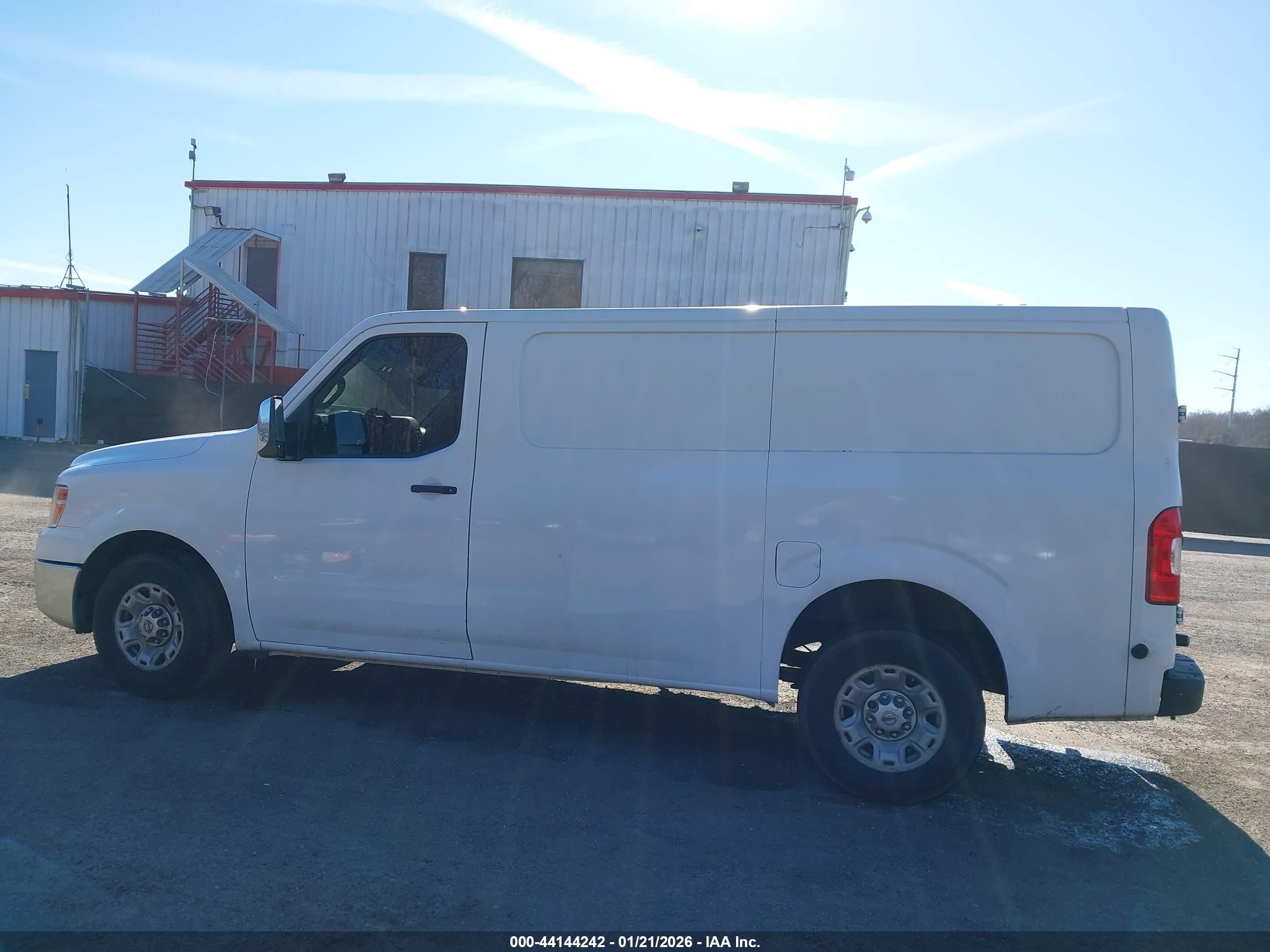 2013 Nissan Nv Cargo Nv3500 Hd Sv V8 White vin: 1N6AF0KY7DN105985