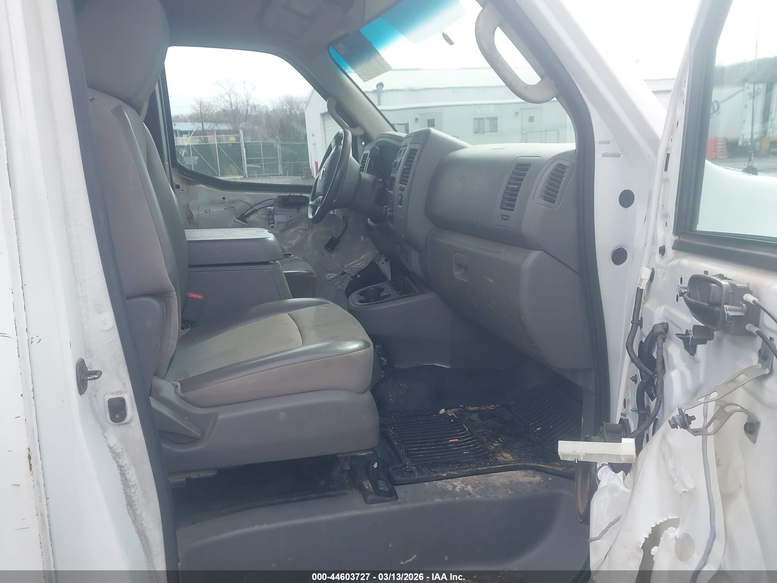 2013 Nissan Nv Cargo Nv3500 Hd S V8 White vin: 1N6AF0KY7DN107767
