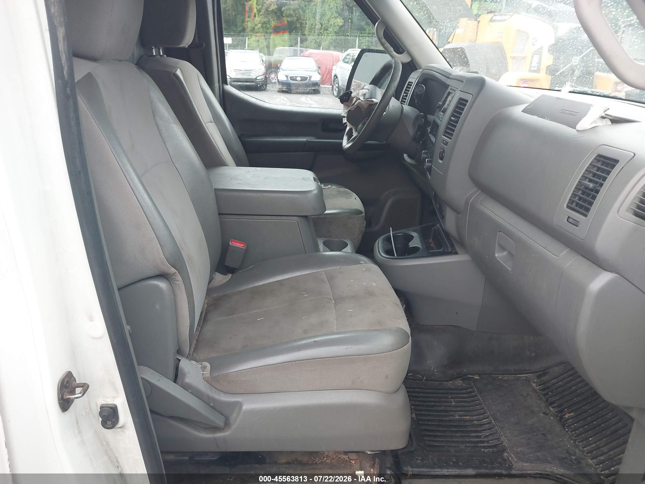 2014 Nissan Nv Cargo Nv2500 Hd Sv V8 White vin: 1N6AF0KYXEN108493