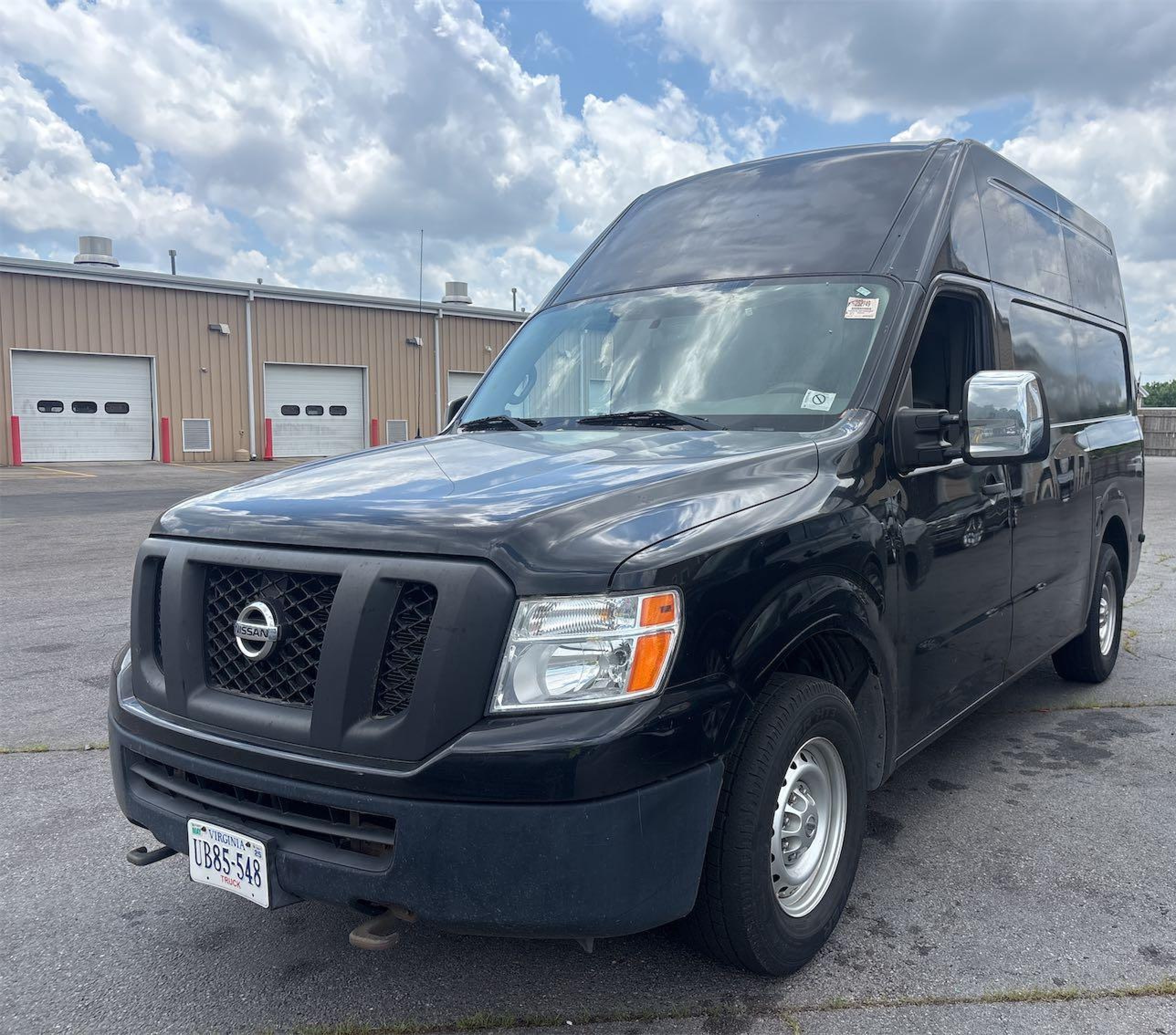 2015 Nissan Nv Cargo Nv3500 Hd S V8 Black vin: 1N6AF0LX0FN806859