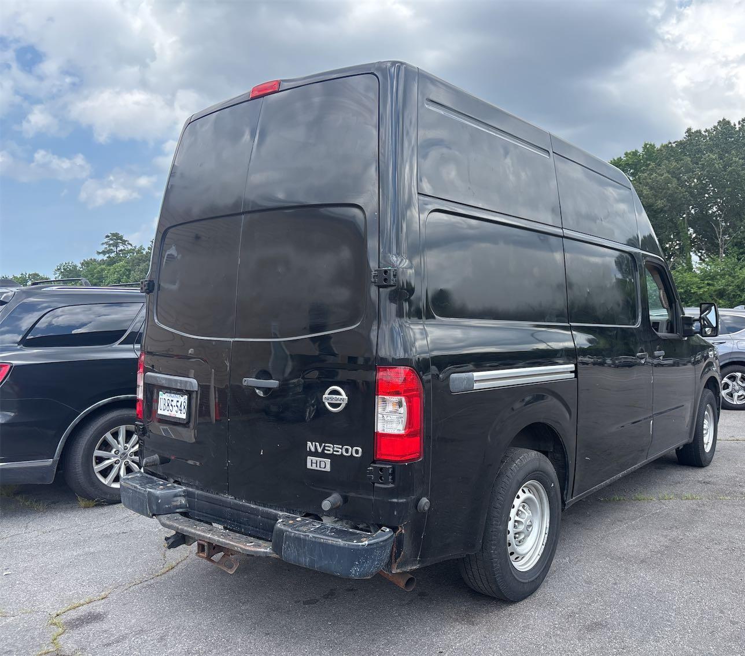 2015 Nissan Nv Cargo Nv3500 Hd S V8 Black vin: 1N6AF0LX0FN806859