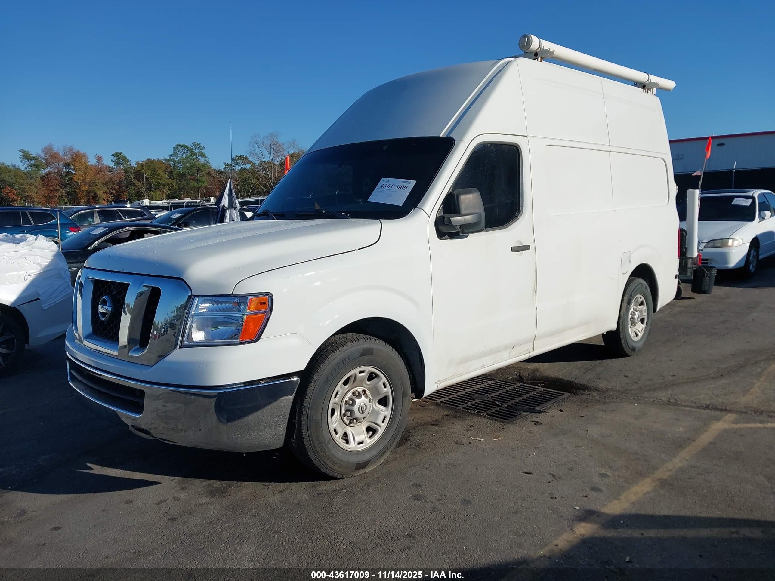 2013 Nissan Nv Cargo Nv3500 Hd Sv V8 White vin: 1N6AF0LX1DN105941