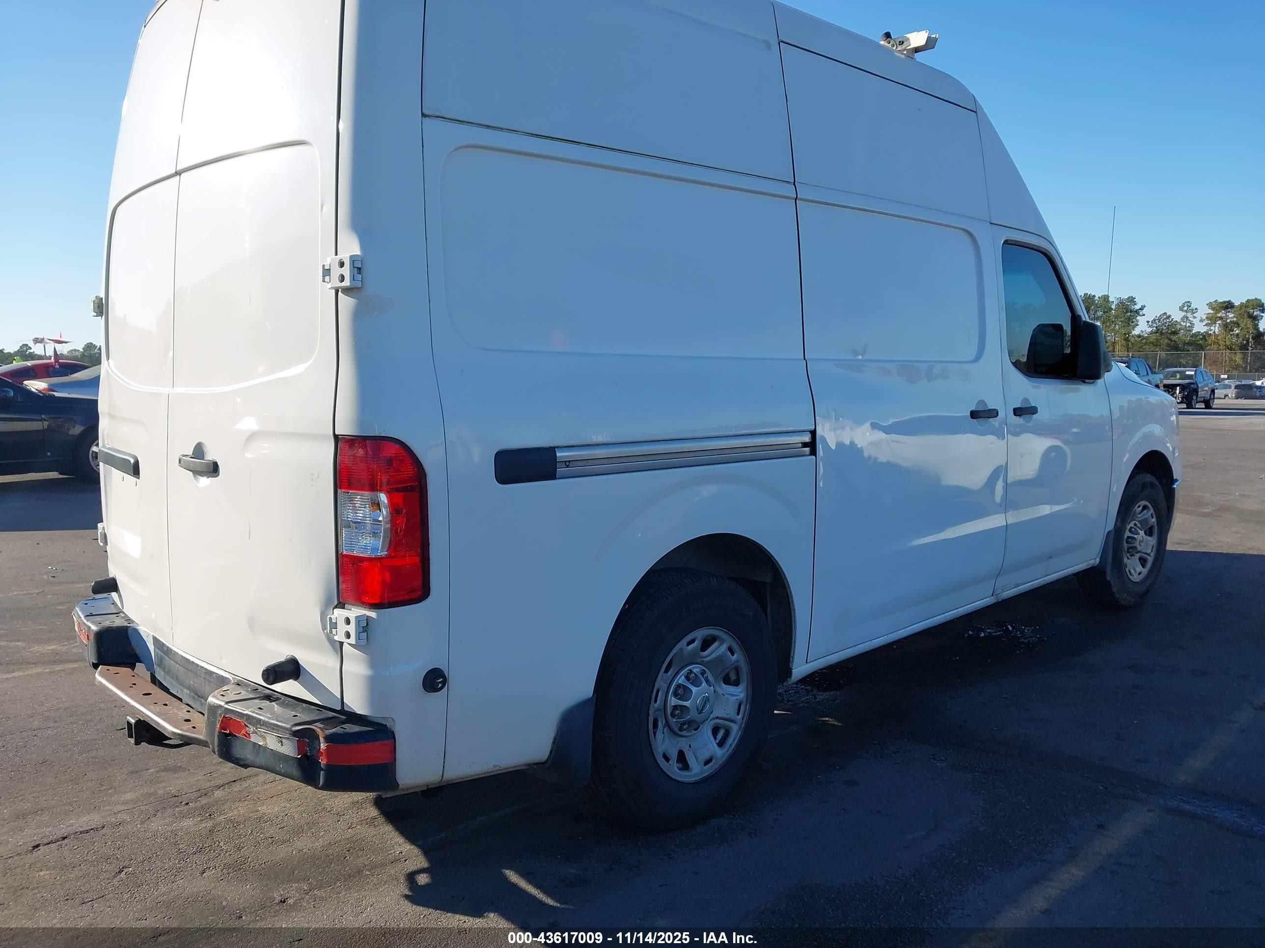 2013 Nissan Nv Cargo Nv3500 Hd Sv V8 White vin: 1N6AF0LX1DN105941