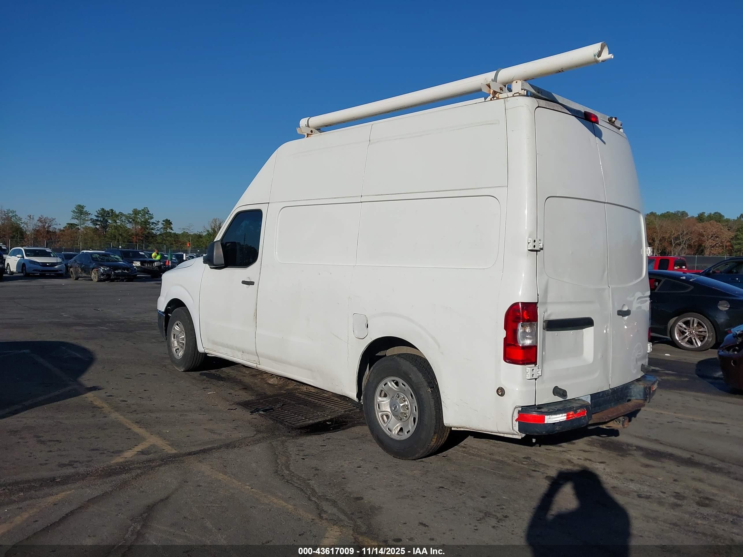 2013 Nissan Nv Cargo Nv3500 Hd Sv V8 White vin: 1N6AF0LX1DN105941