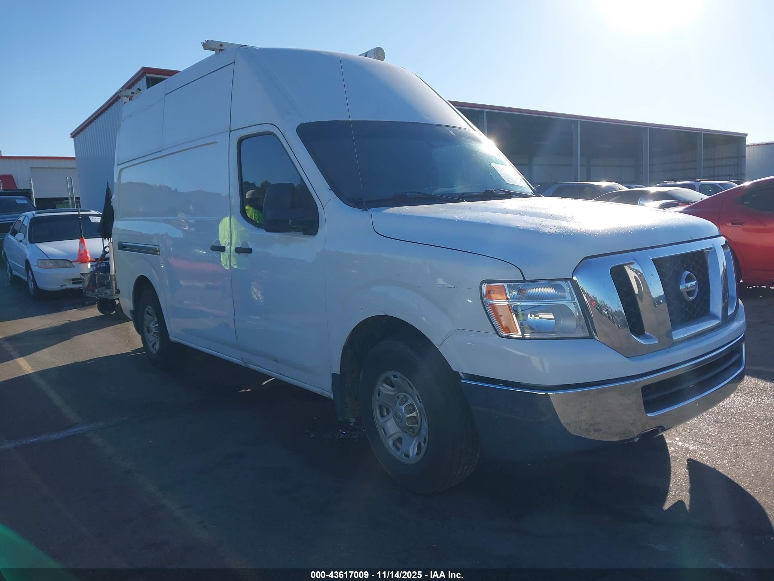 2013 Nissan Nv Cargo Nv3500 Hd Sv V8 White vin: 1N6AF0LX1DN105941