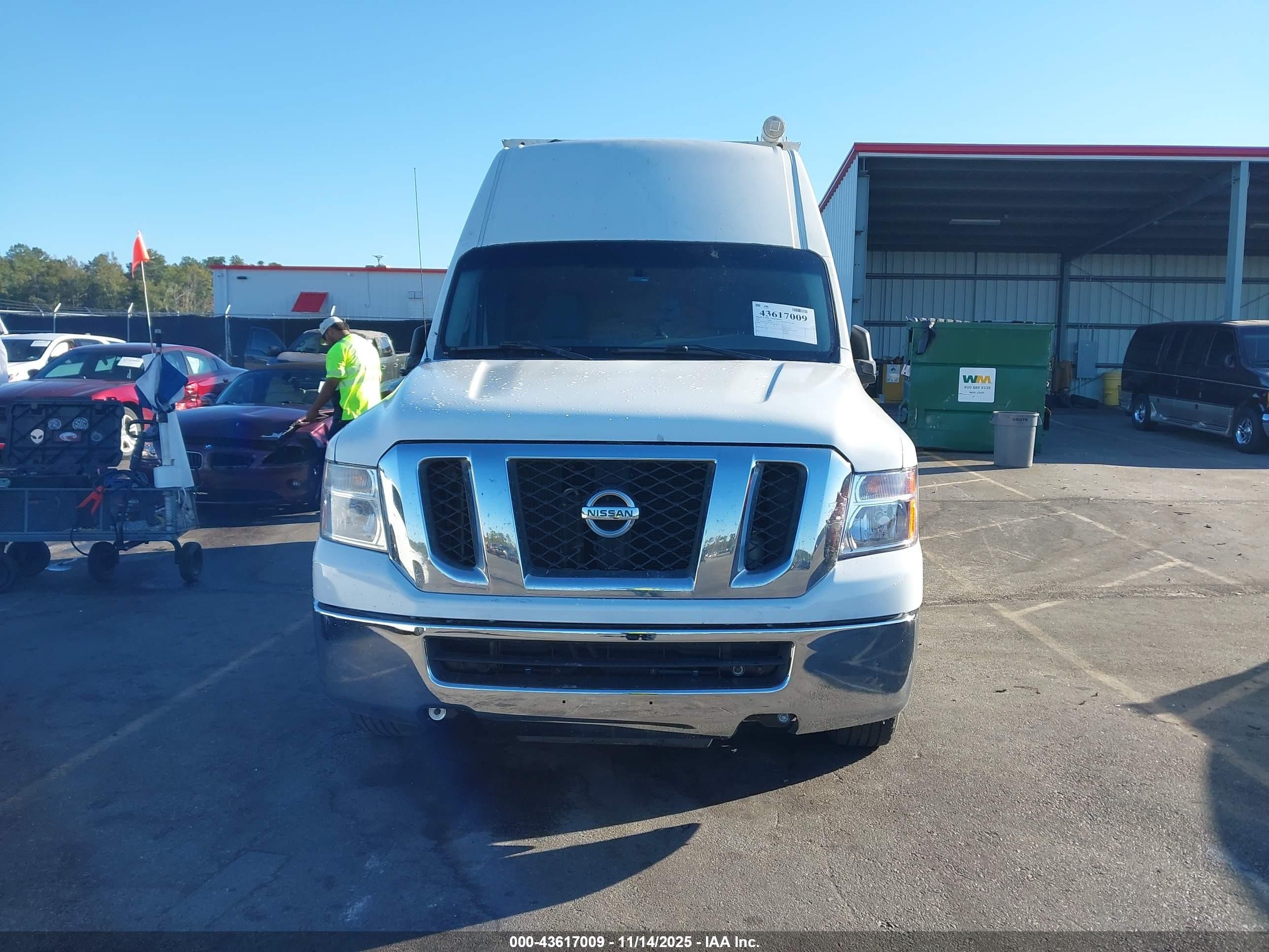 2013 Nissan Nv Cargo Nv3500 Hd Sv V8 White vin: 1N6AF0LX1DN105941