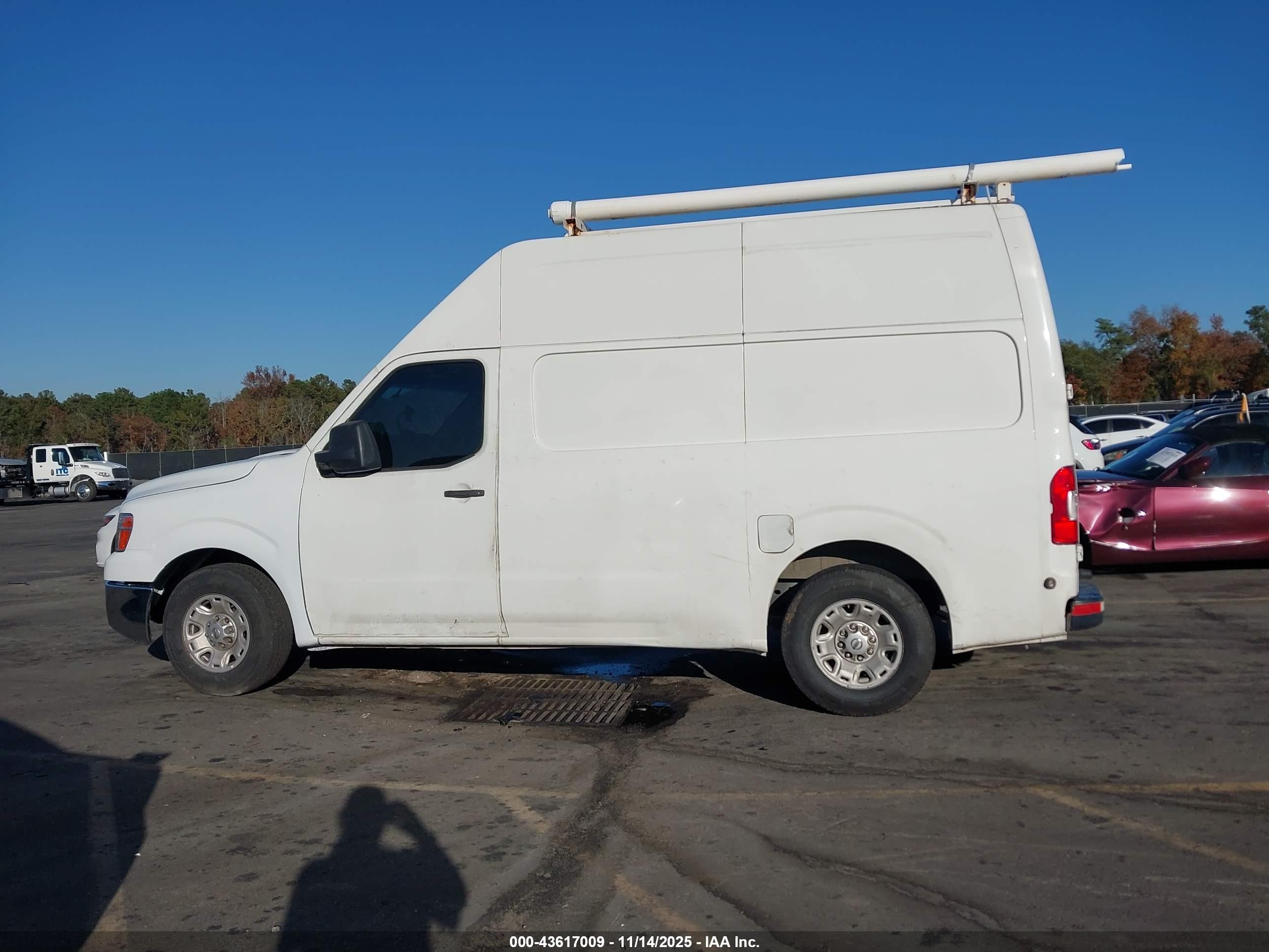 2013 Nissan Nv Cargo Nv3500 Hd Sv V8 White vin: 1N6AF0LX1DN105941